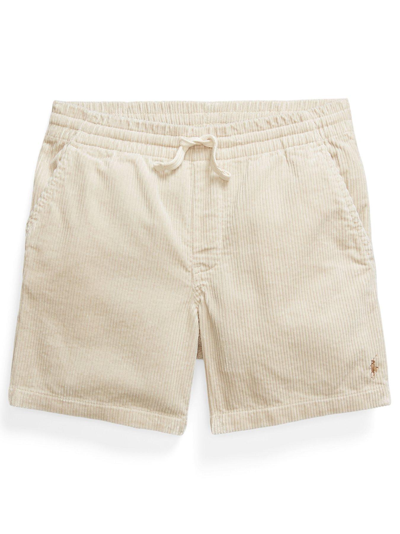 undefined Boys Prepster Cord Shorts - Beige