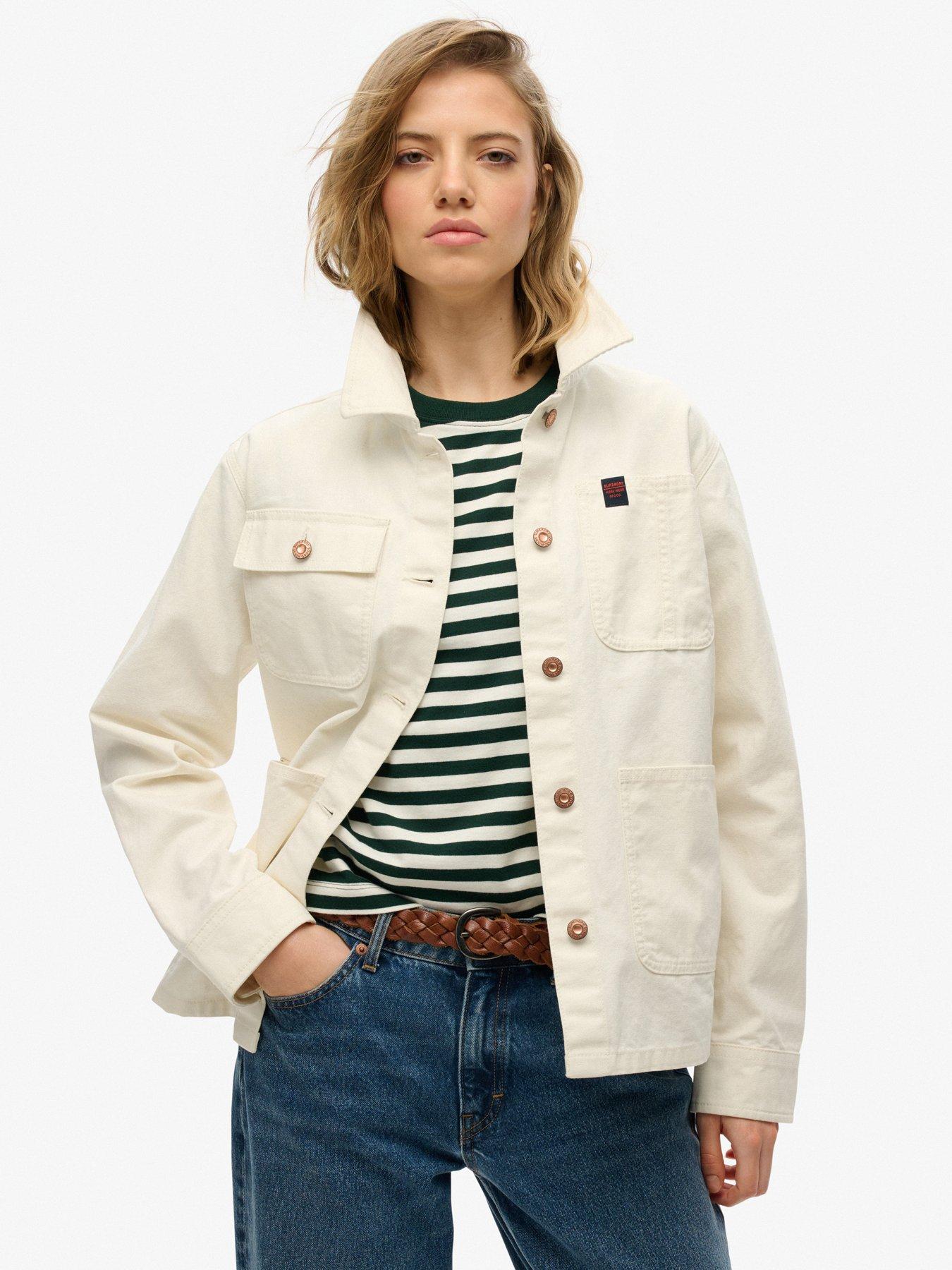 undefined Chore Jacket - White
