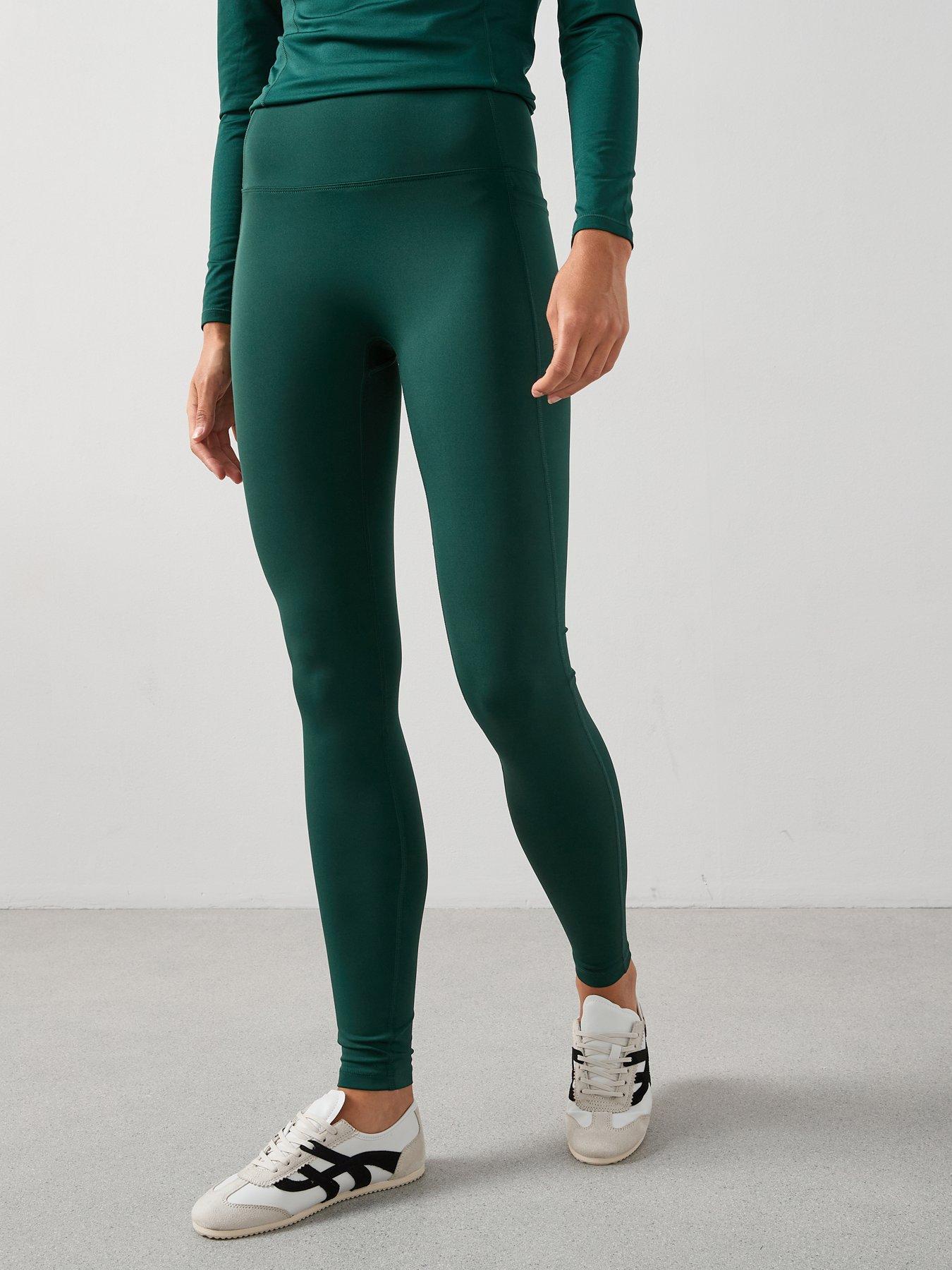 undefined Sports High Waist Leggings - Green