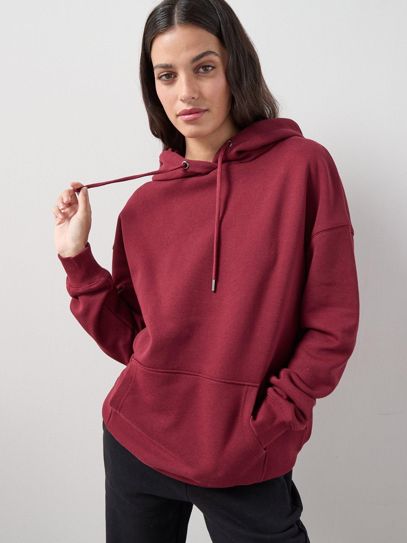 The Very Collection Oversized Hoodie - Red