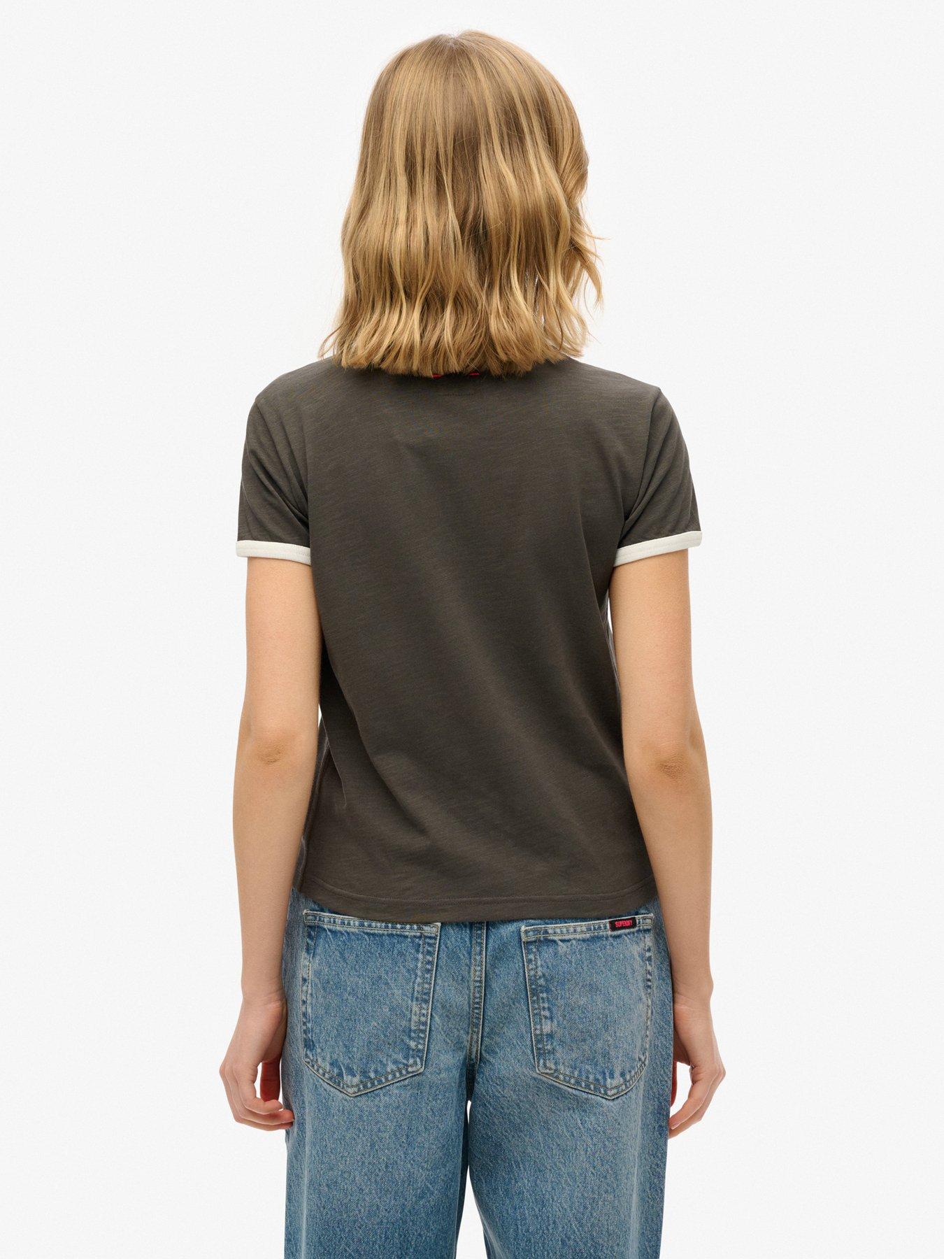 image of superdry-athletic-essential-ringer-fitted-t-shirt-grey