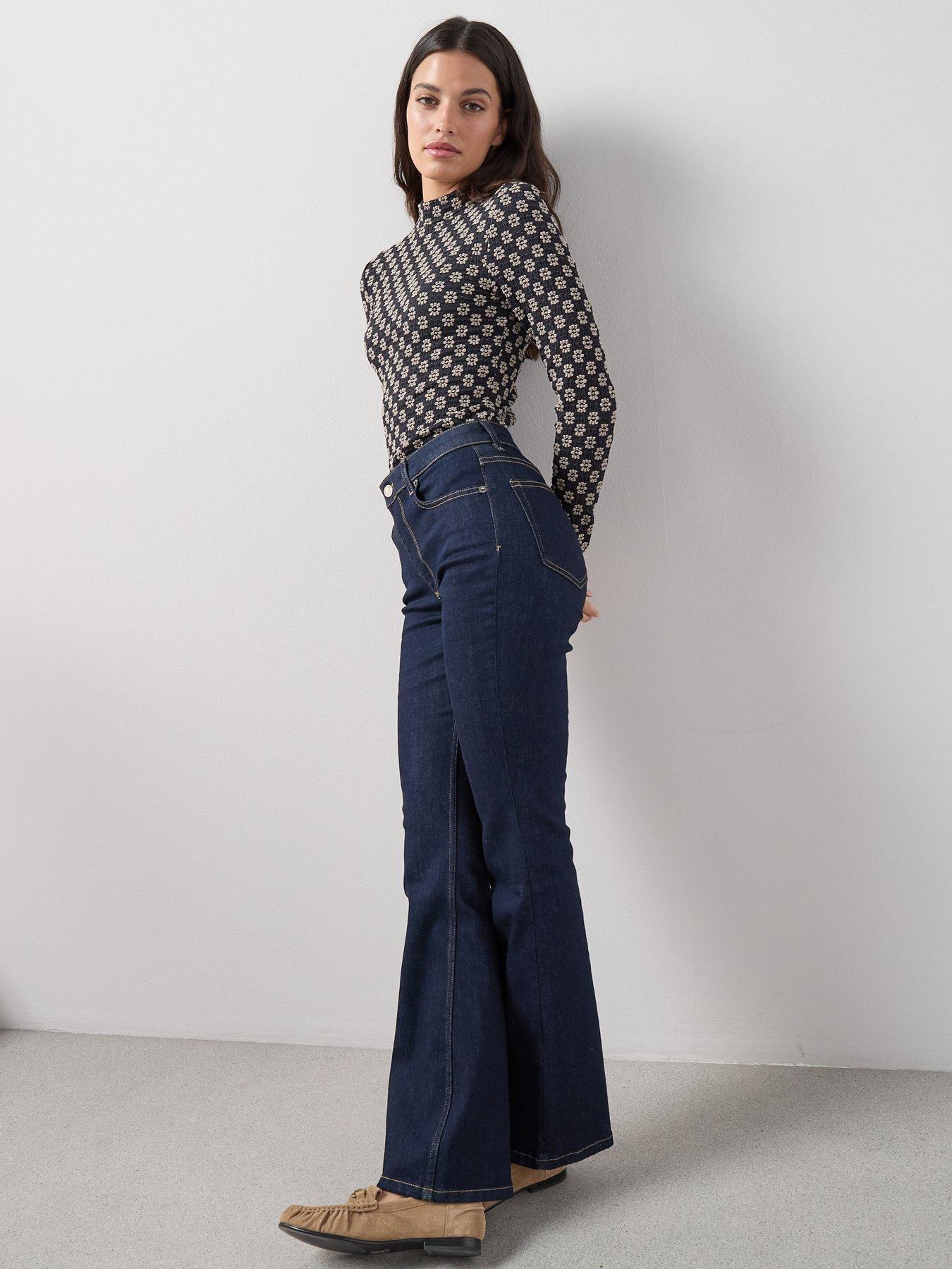  image of the-very-collection-high-neck-floral-top-multi