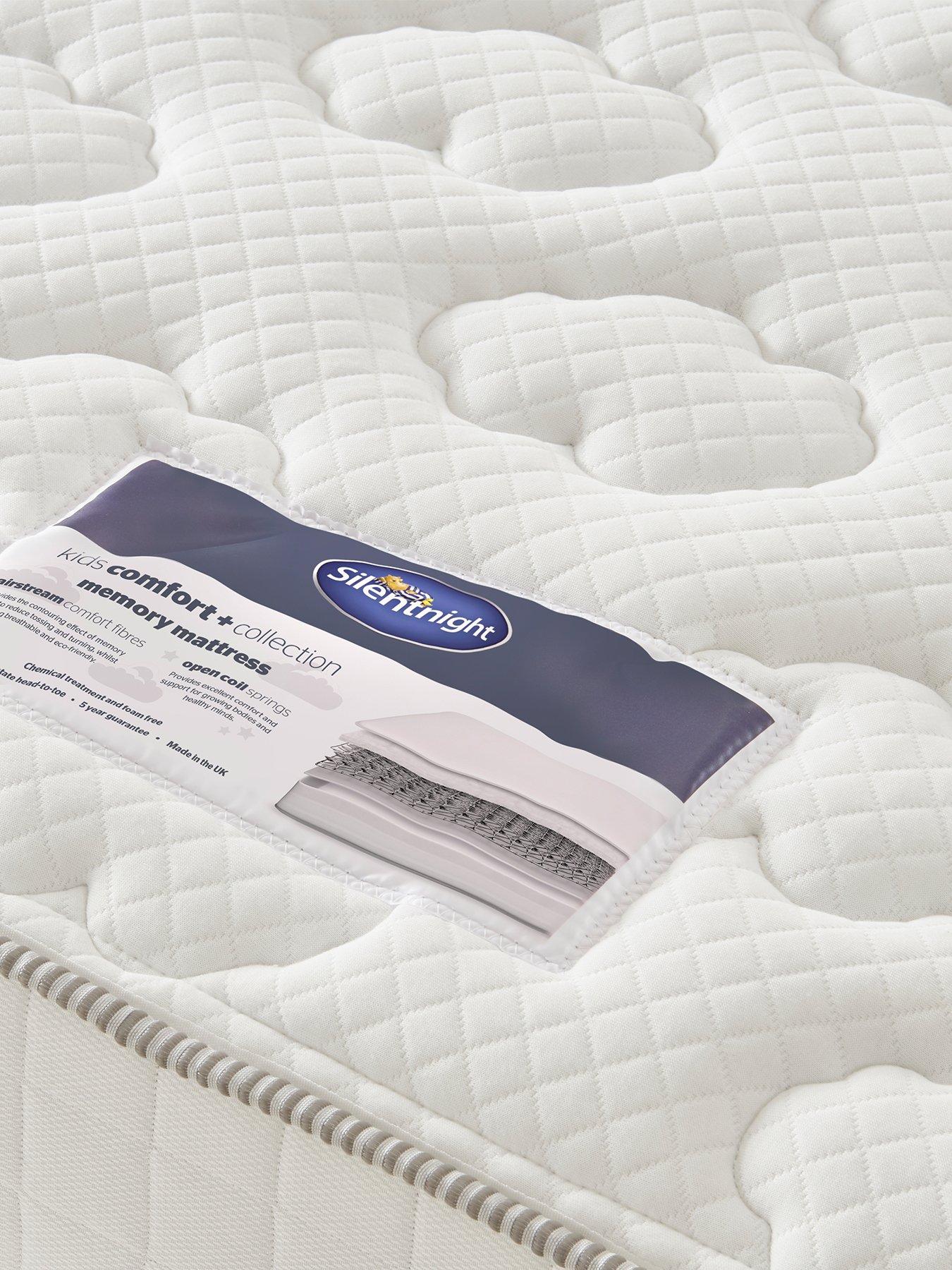 Image 4 of 7 of Silentnight Kids Premium Comfort&nbsp;Memory Mattress - Medium Firm&nbsp;- Express Delivery Available