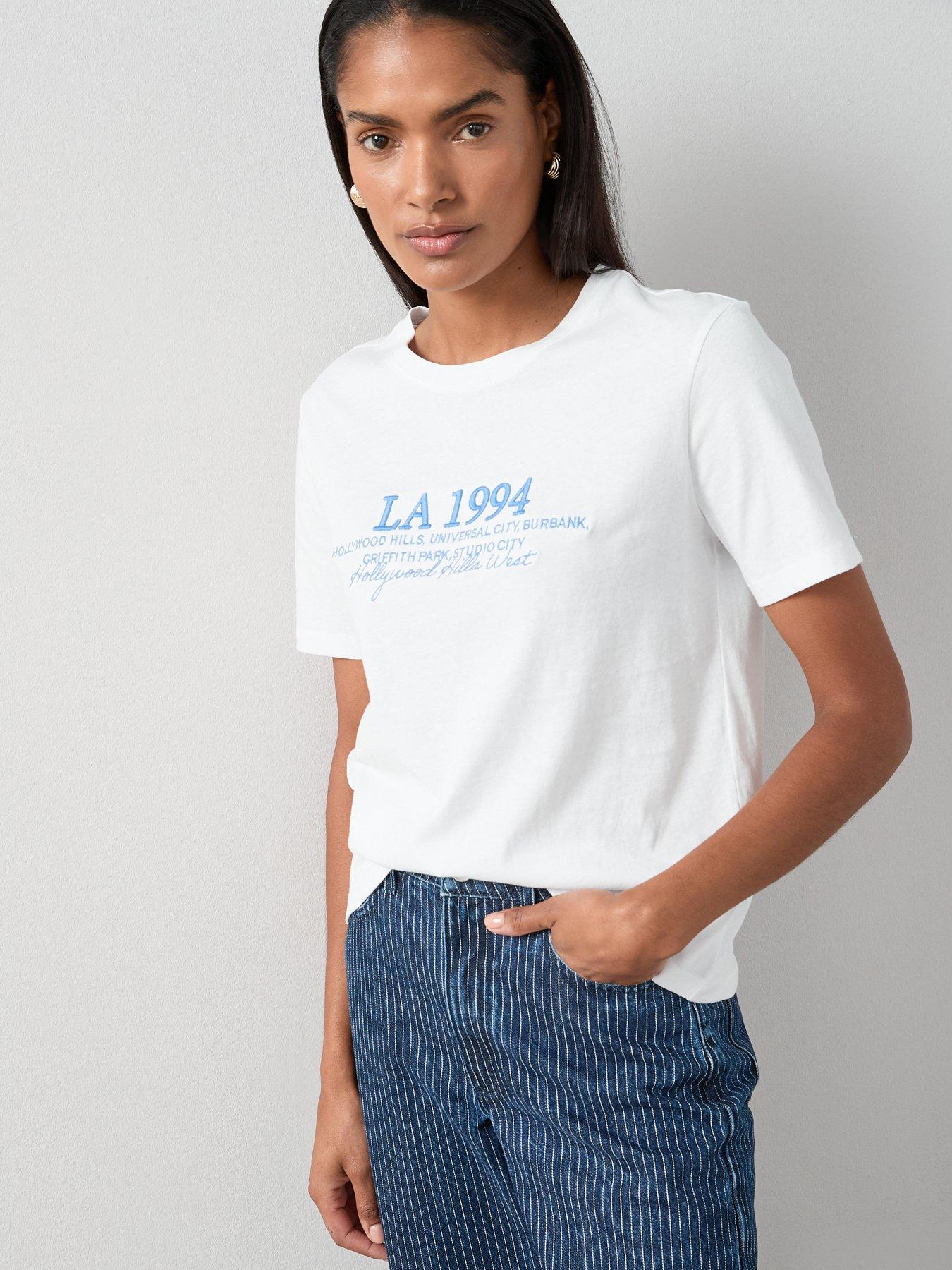 undefined LA 1994 Graphic T-Shirt - White