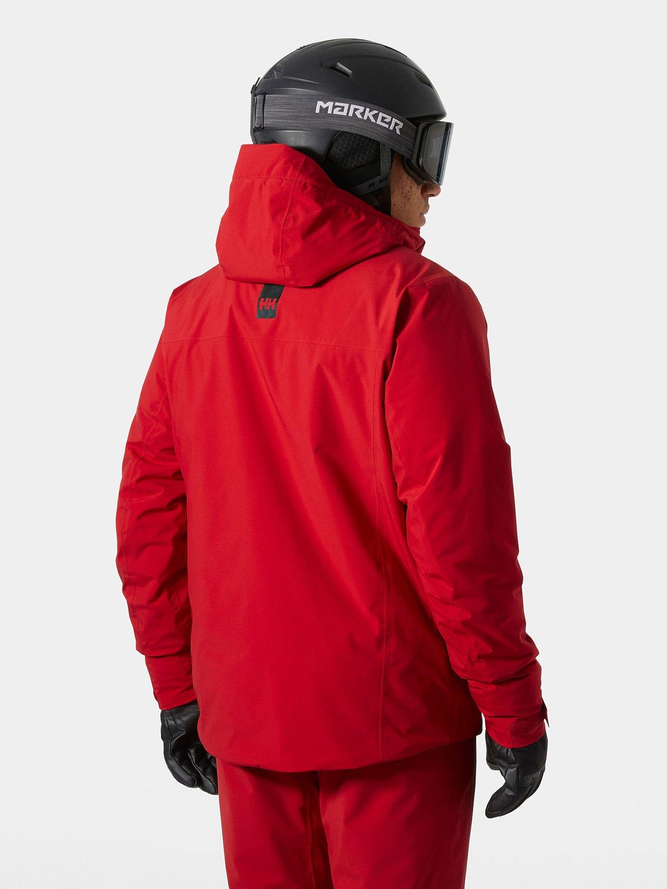 Image 2 of 6 of Helly Hansen Mens Panorama 2.0 Insulated Ski Jacket - Red