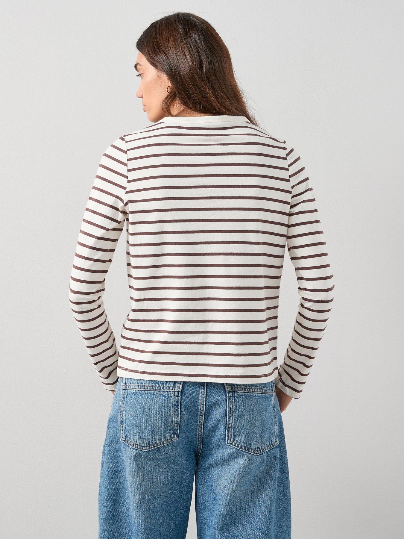  image of the-very-collection-2-pack-long-sleeve-crew-t-shirts-multi