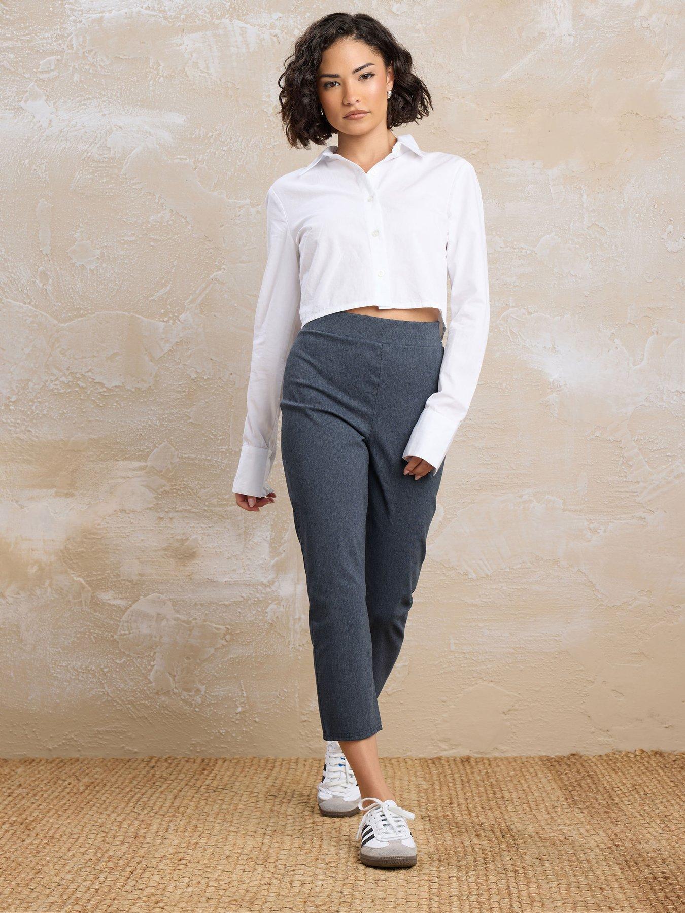  image of pixiegirl-petite-bengaline-capri-trouser