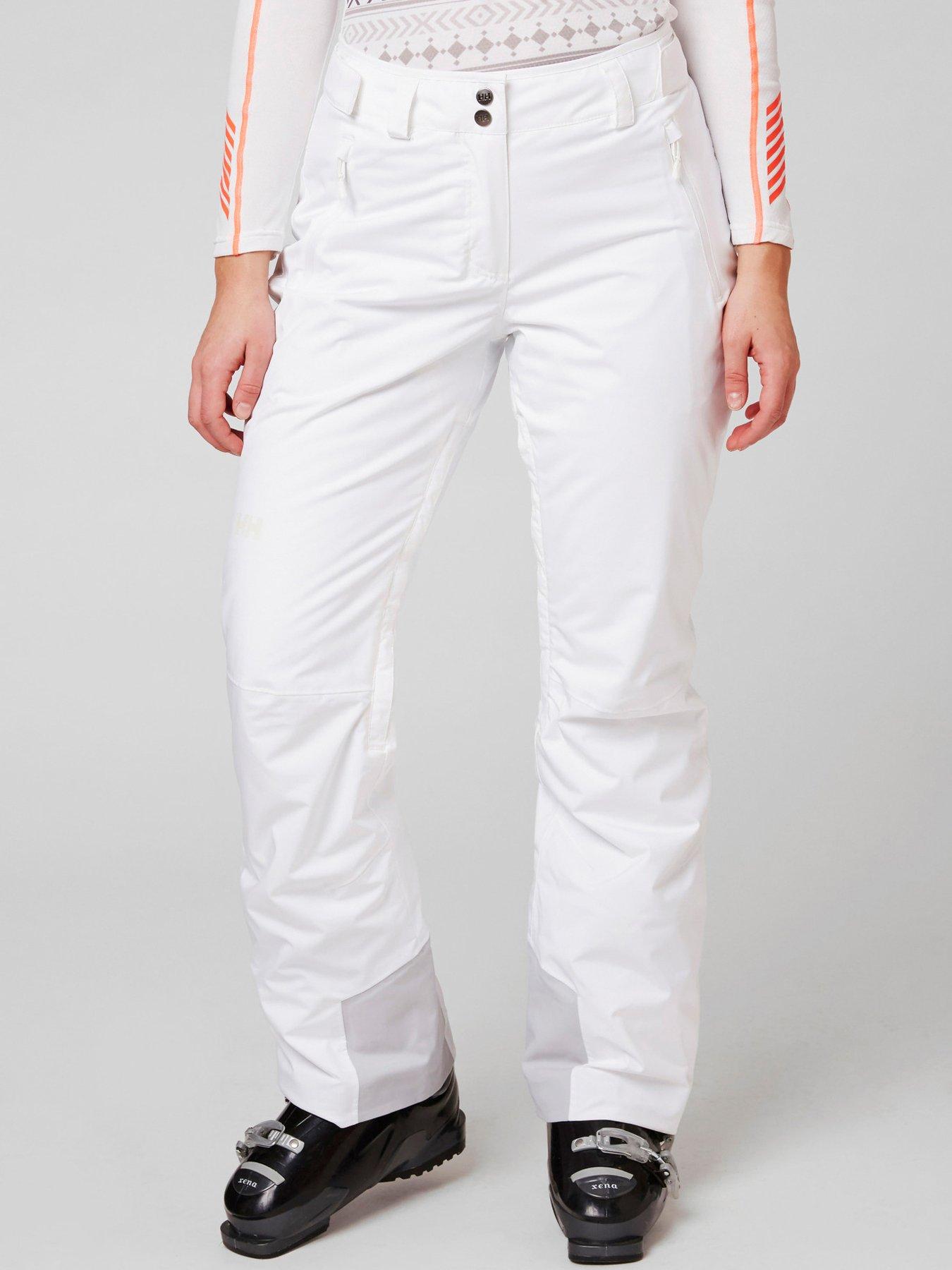 Helly Hansen Womens Legendary Insulated Ski Pant (with Free Ski Pass) - White