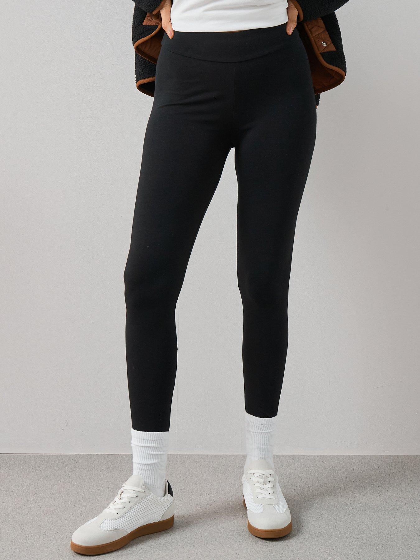 undefined Cotton Legging - Black