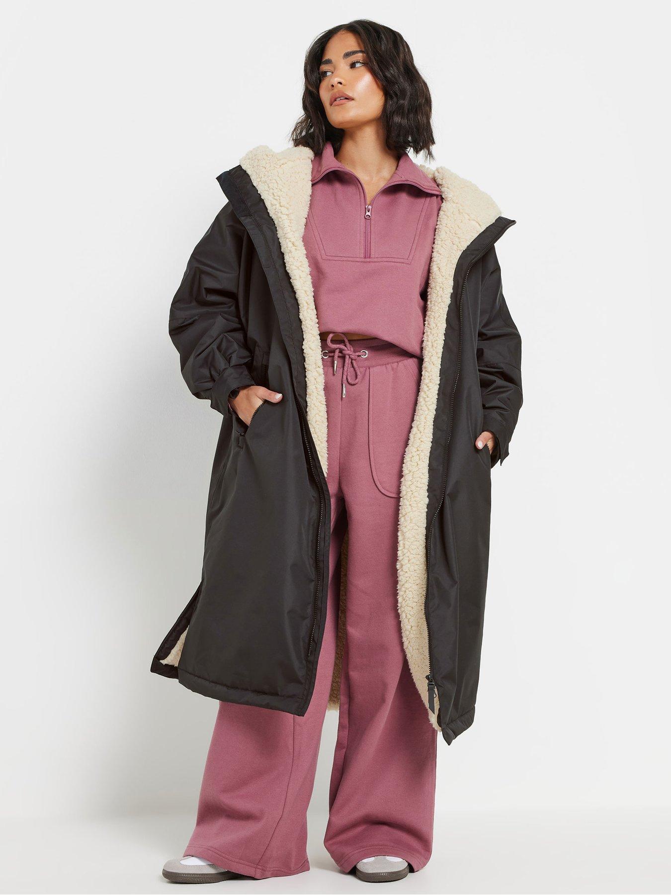 undefined Petite Borg Lined Changing Robe
