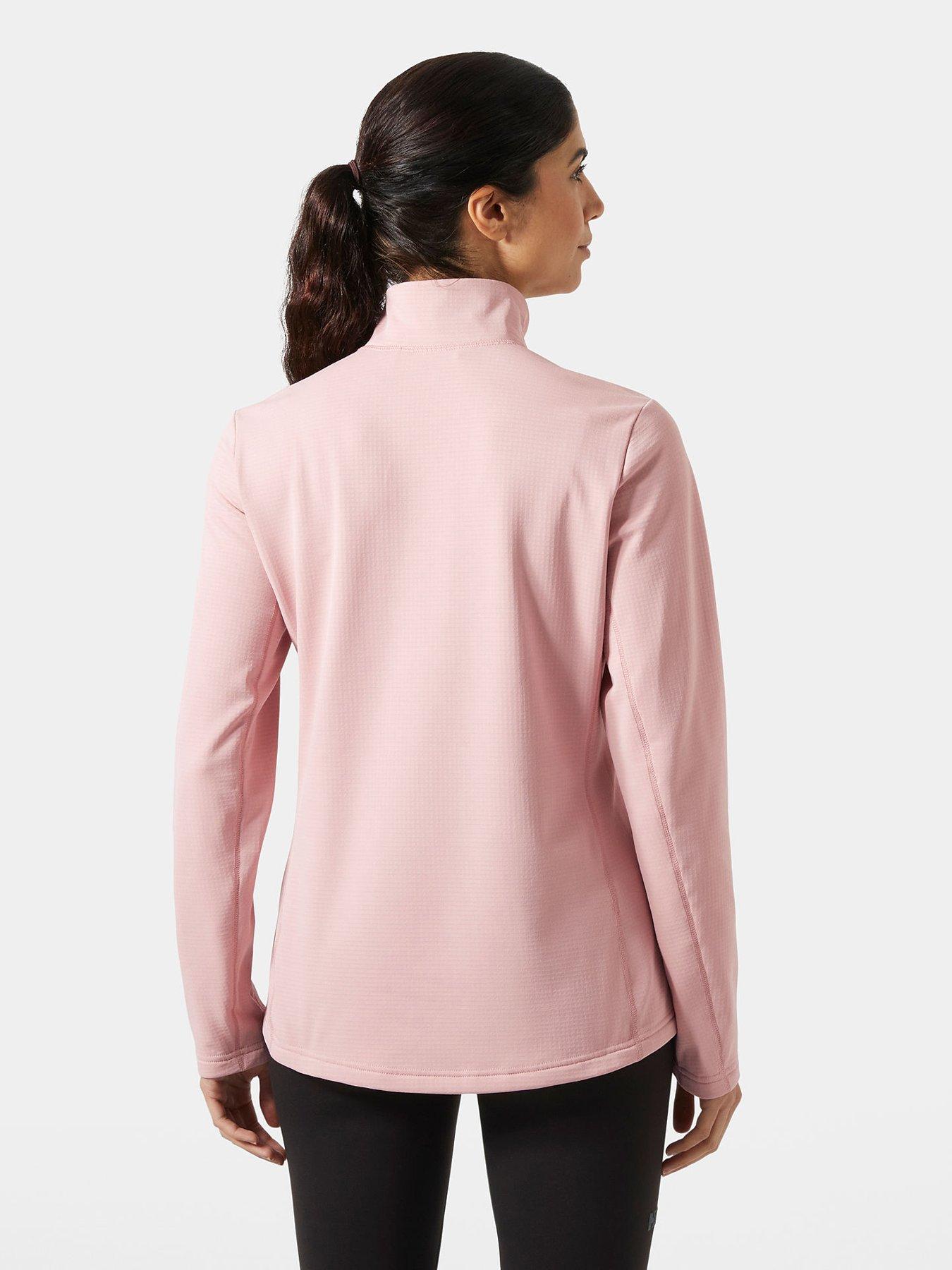  image of helly-hansen-womens-versalite-12-zip-fleece-pink