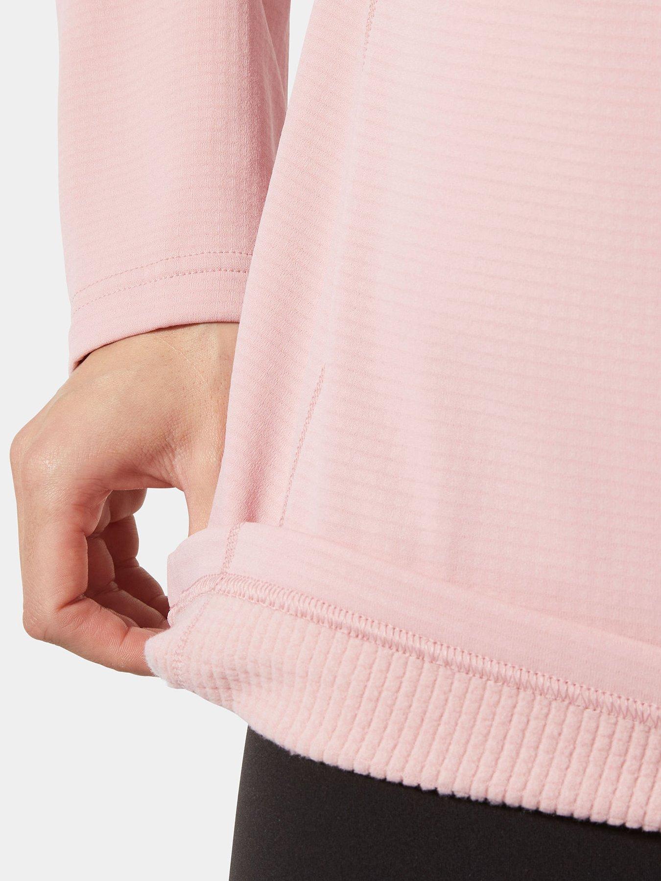 image of helly-hansen-womens-versalite-12-zip-fleece-pink