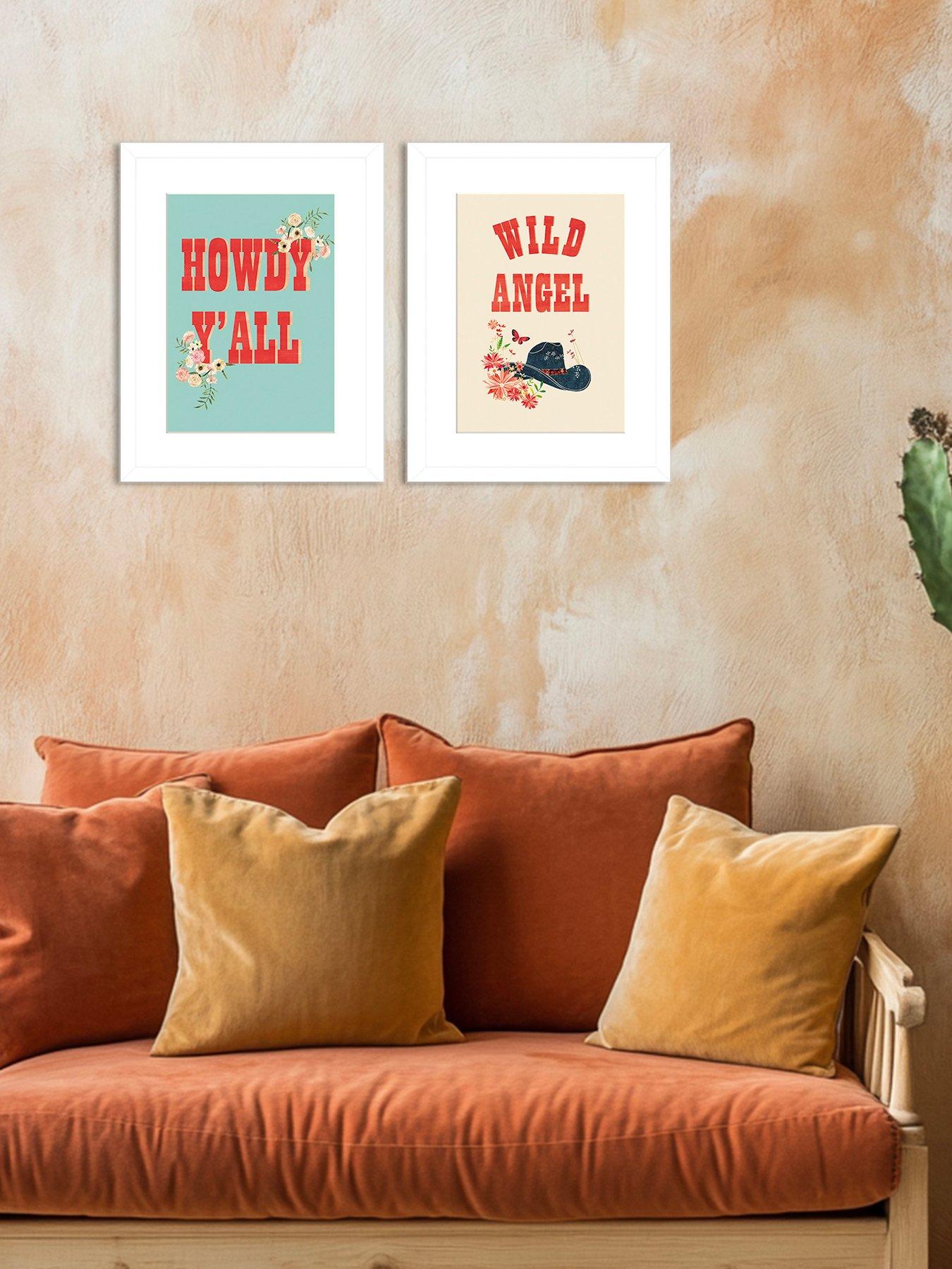 undefined Set of 2 Framed Art Prints by Louise Nisbet