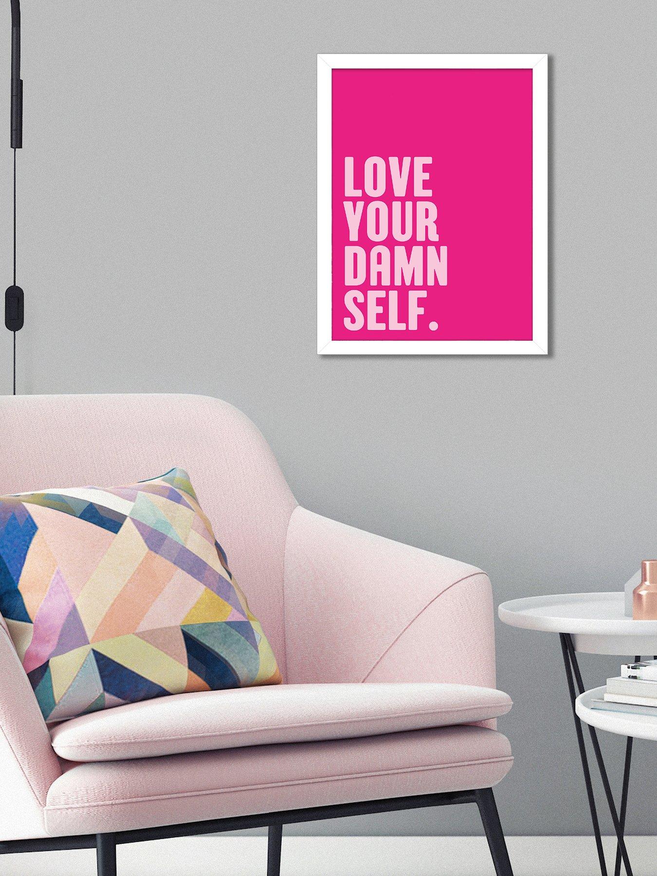 the-art-group-self-love-boldly-framed-wall-art-printnbspnbsp