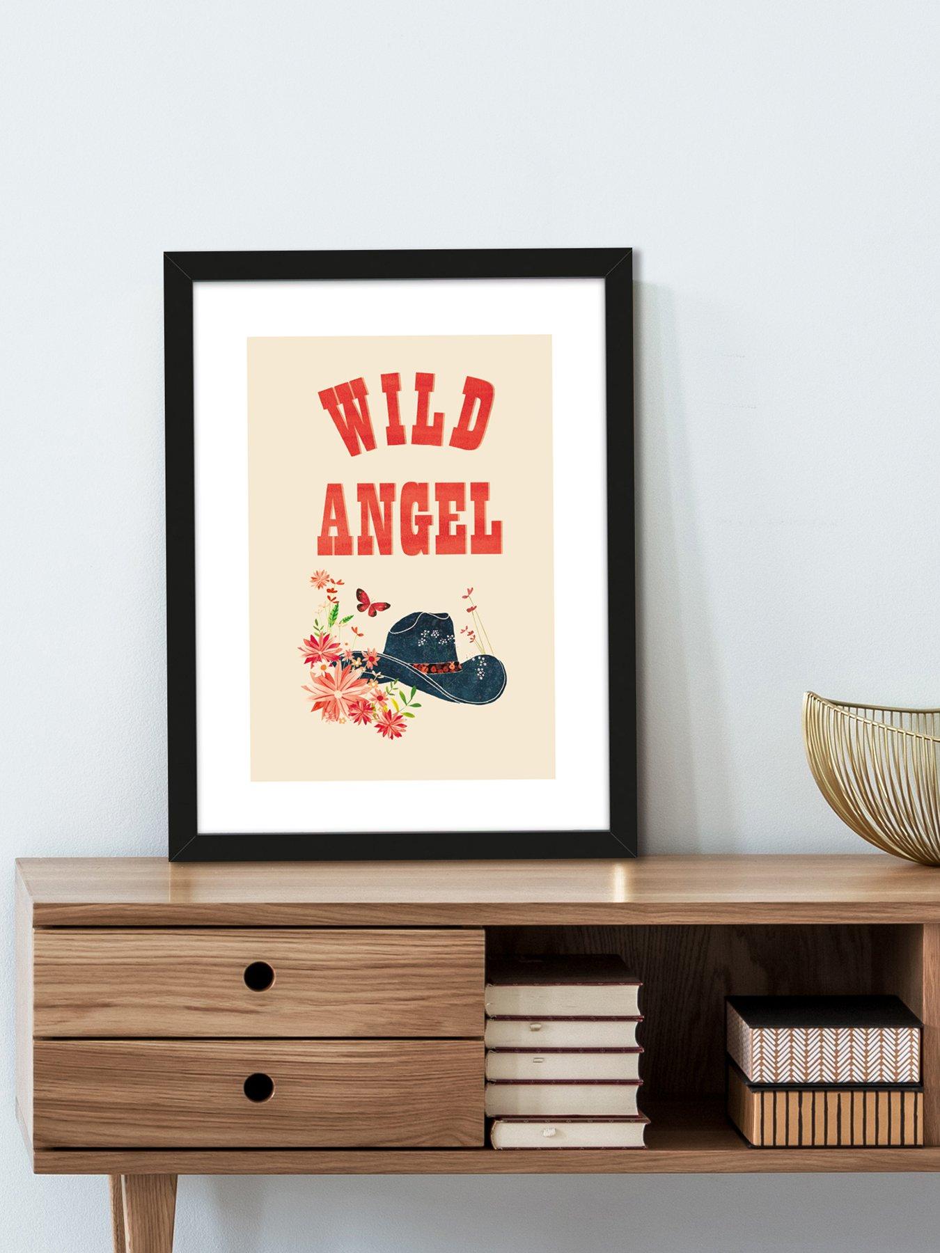 Image 1 of 2 of The Art Group Wild Angel Framed Art Print by Louise Nisbet
