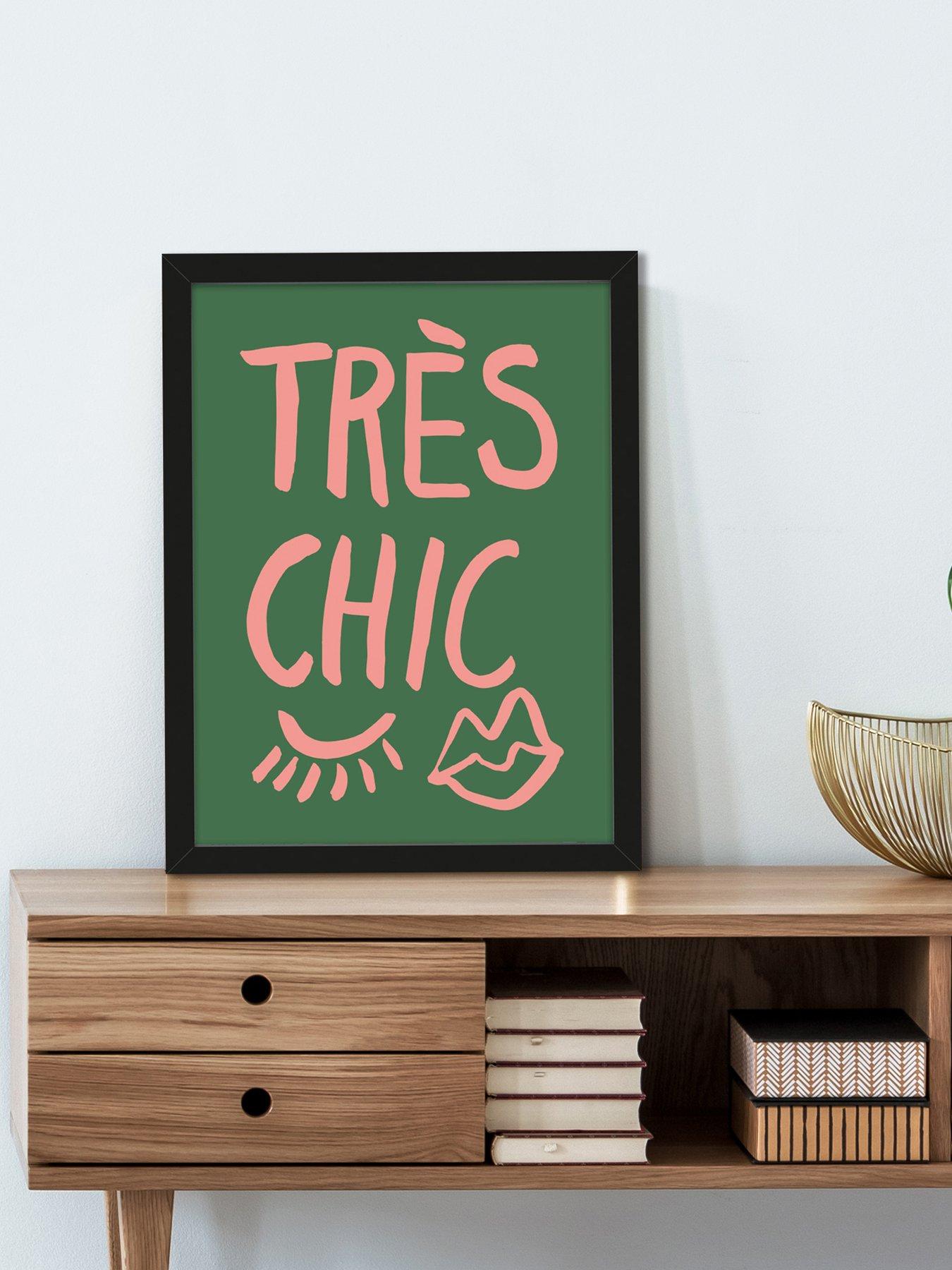 Image 1 of 2 of The Art Group Tres Chic Framed Art Print