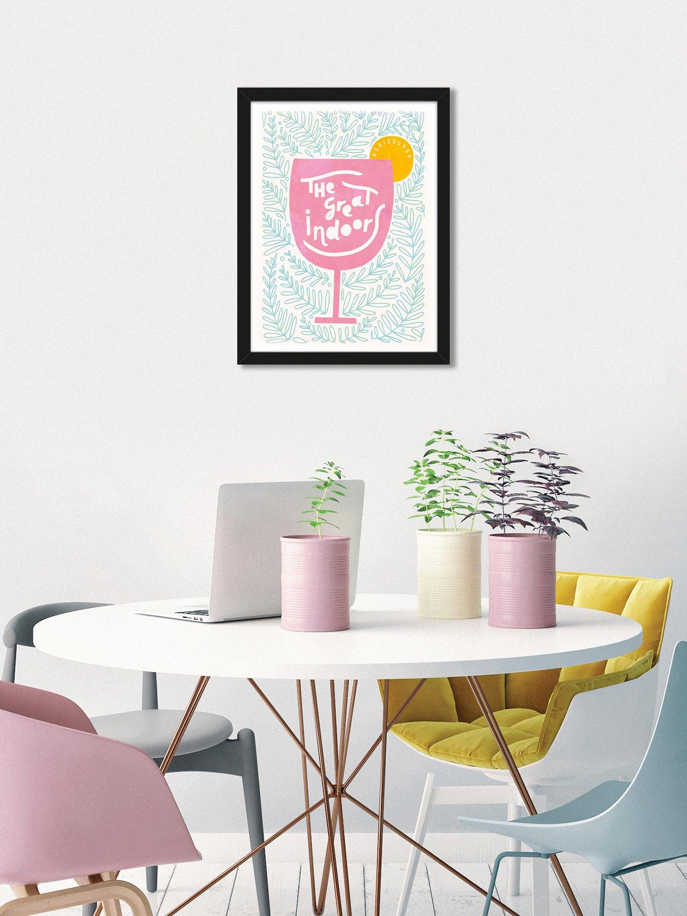 undefined The Great Indoors Framed Art Print by Dominique Vari