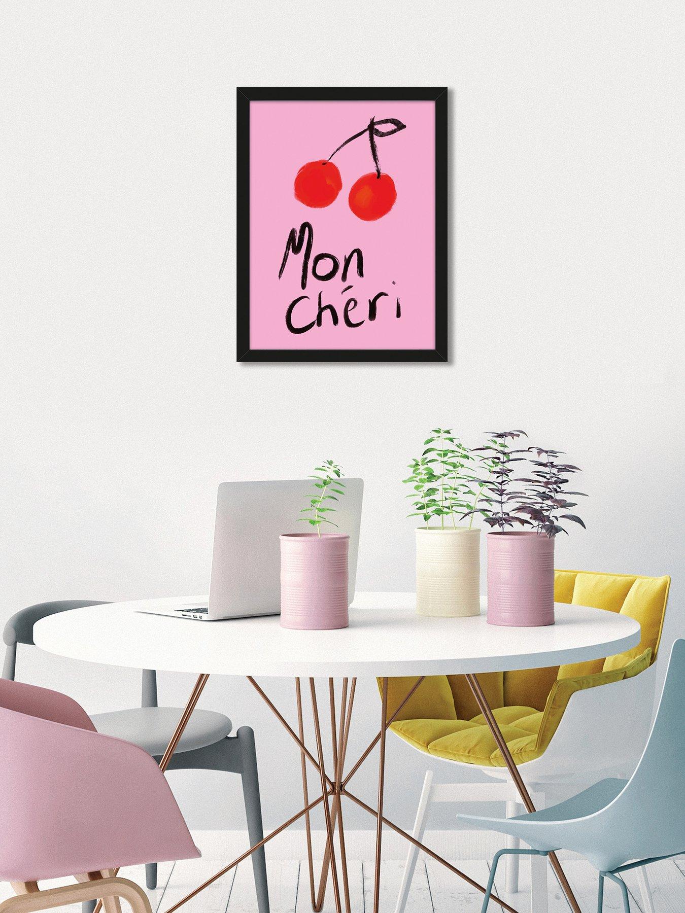 Image 1 of 2 of The Art Group Mon Cheri Framed Art Print by Grace Digital Art Group