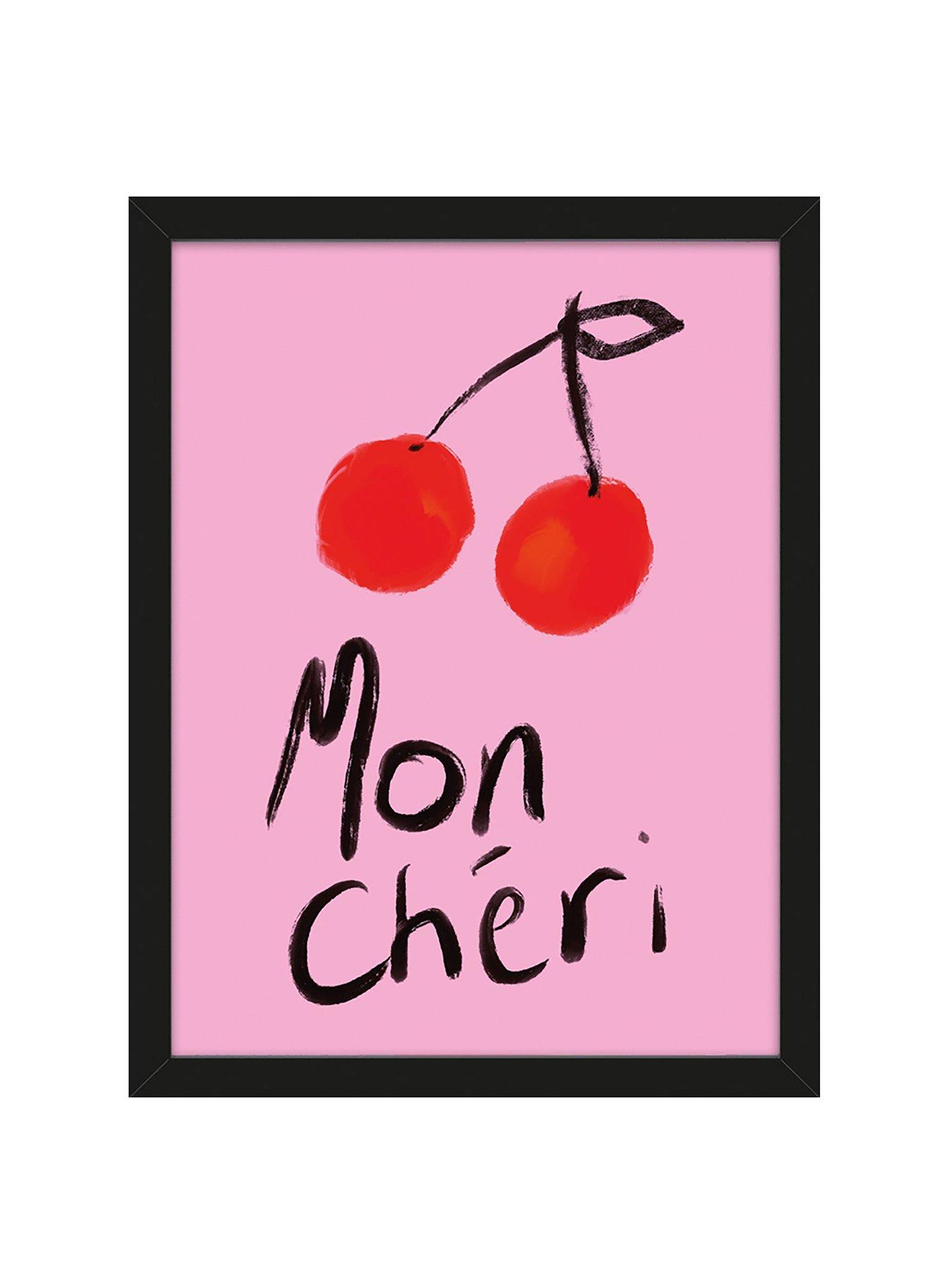 Image 2 of 2 of The Art Group Mon Cheri Framed Art Print by Grace Digital Art Group