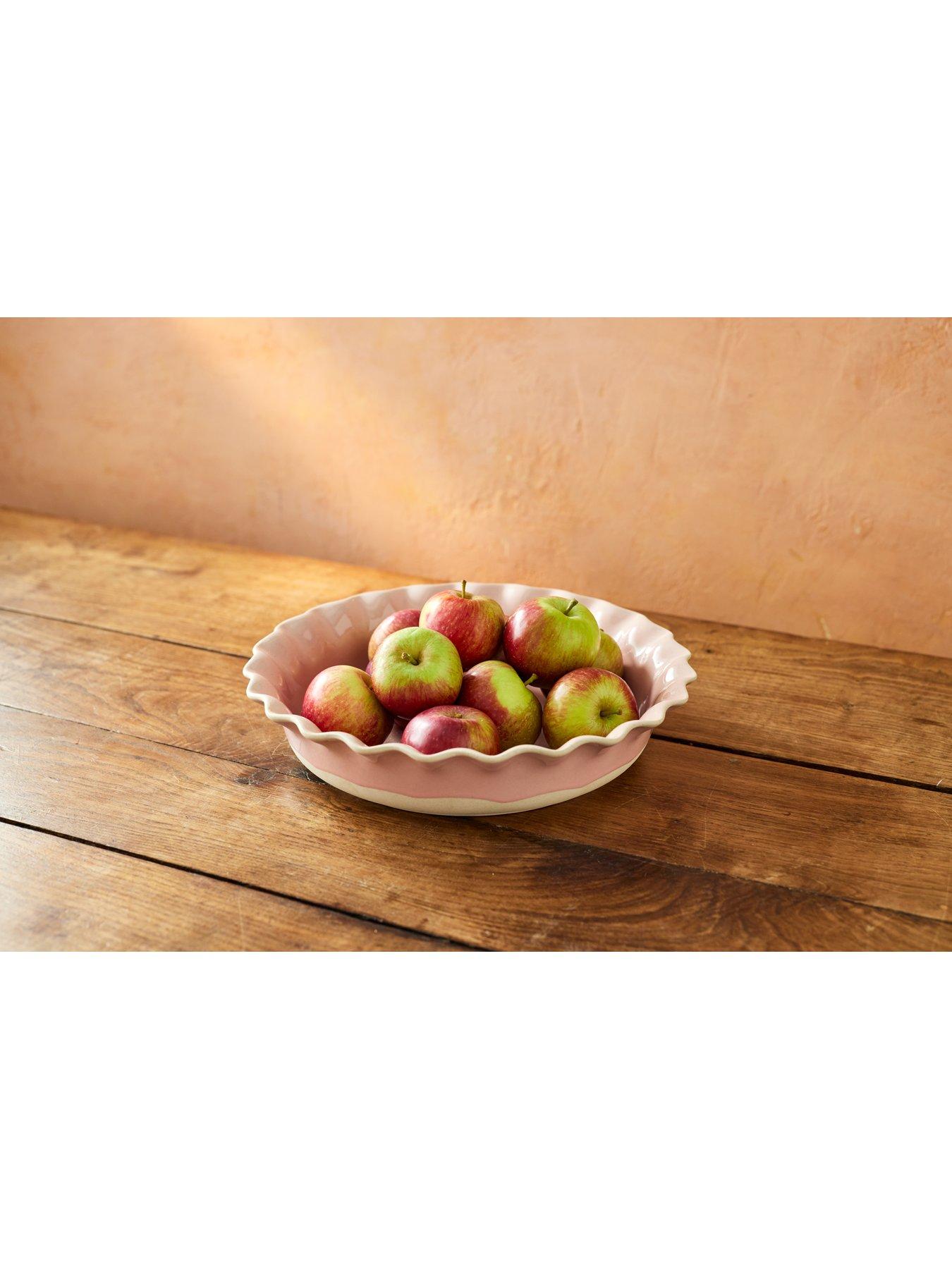 Image 3 of 7 of Jamie Oliver Big Love Pink Stoneware Proper Pie Dish