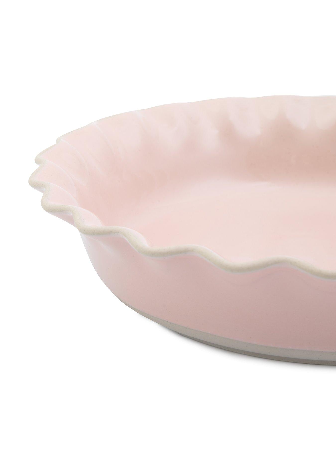 Image 4 of 7 of Jamie Oliver Big Love Pink Stoneware Proper Pie Dish