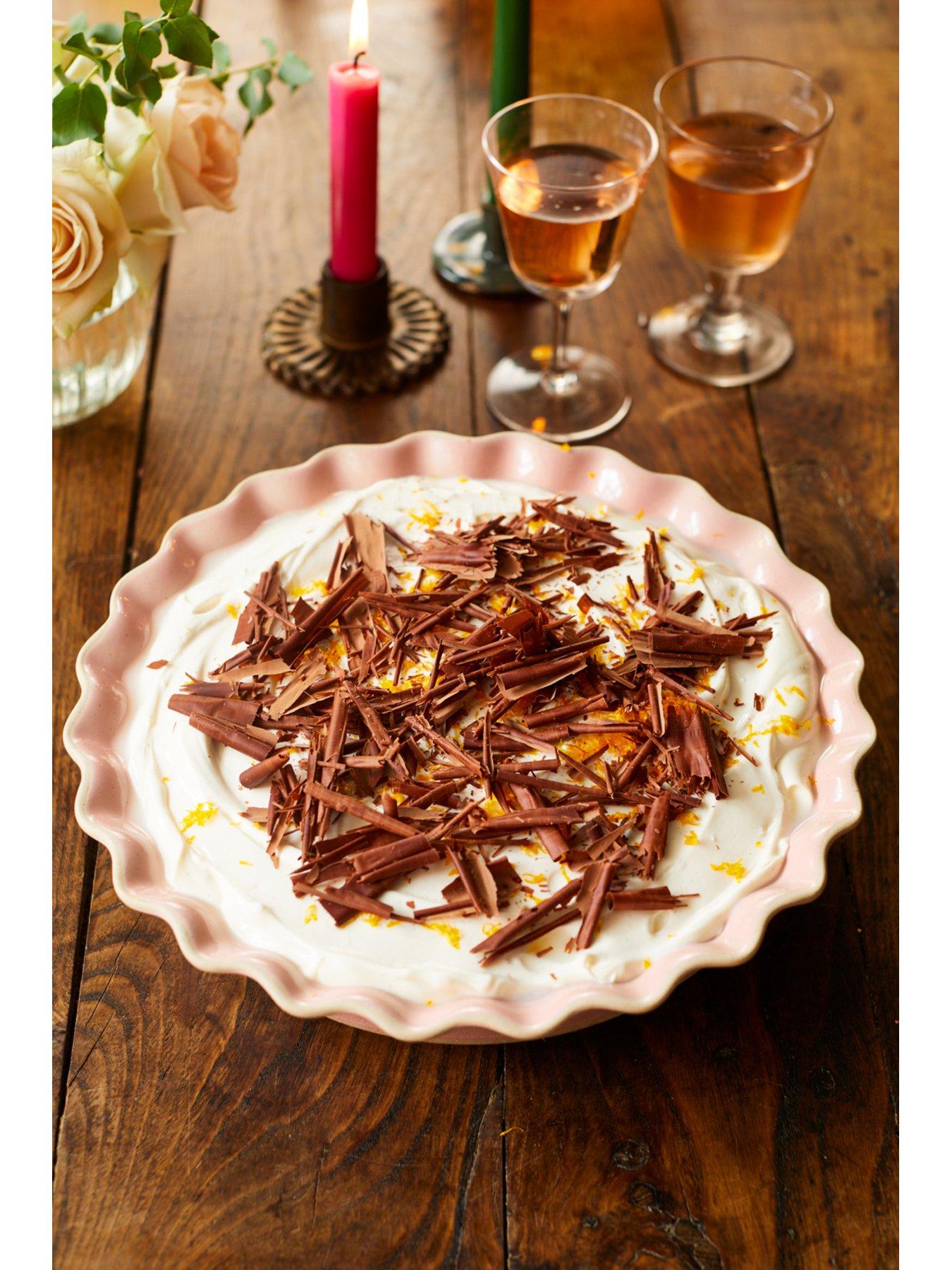 Image 7 of 7 of Jamie Oliver Big Love Pink Stoneware Proper Pie Dish