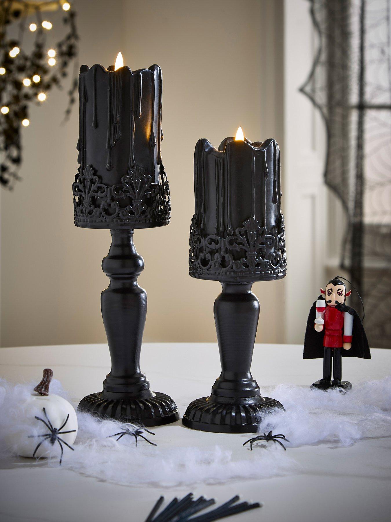 The Very Collection Set of 2 Candle Holder Halloween Decorations
