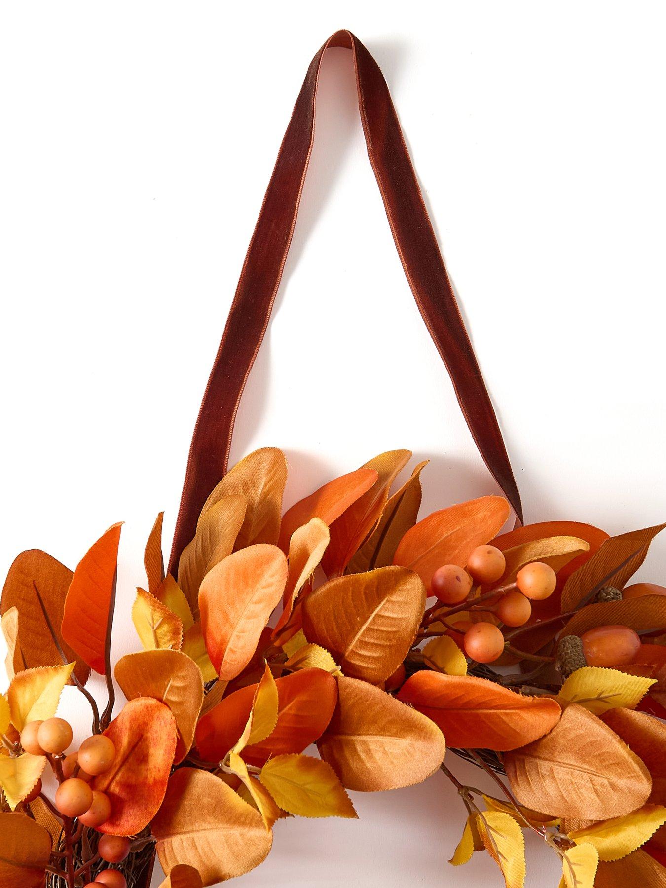 Image 3 of 6 of Very Home Autumn&nbsp;Harvest Wreath&nbsp;with&nbsp;Hanger