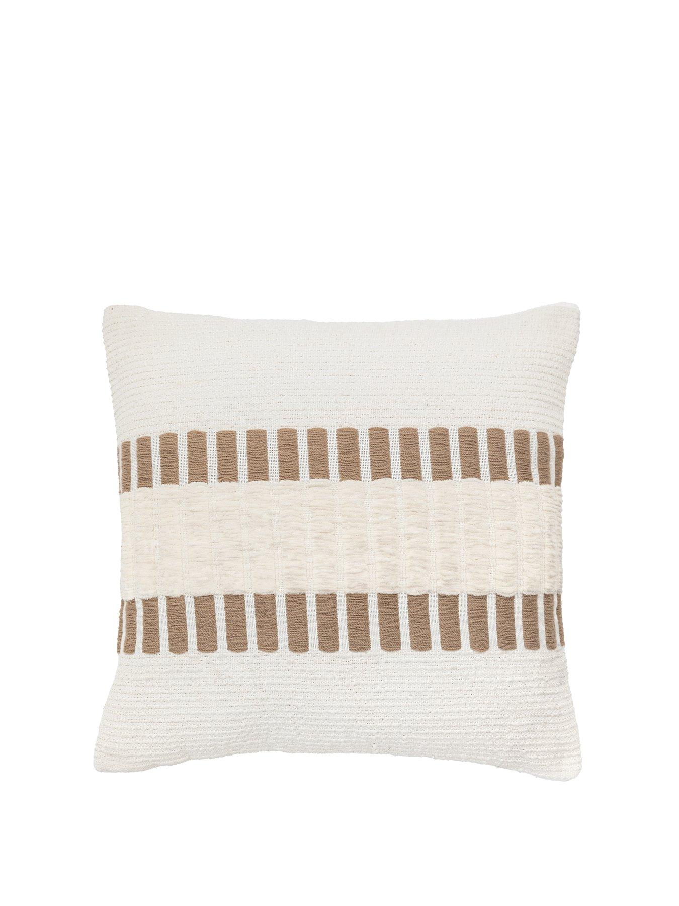  image of gallery-longshaw-woven-cushion-in-natural
