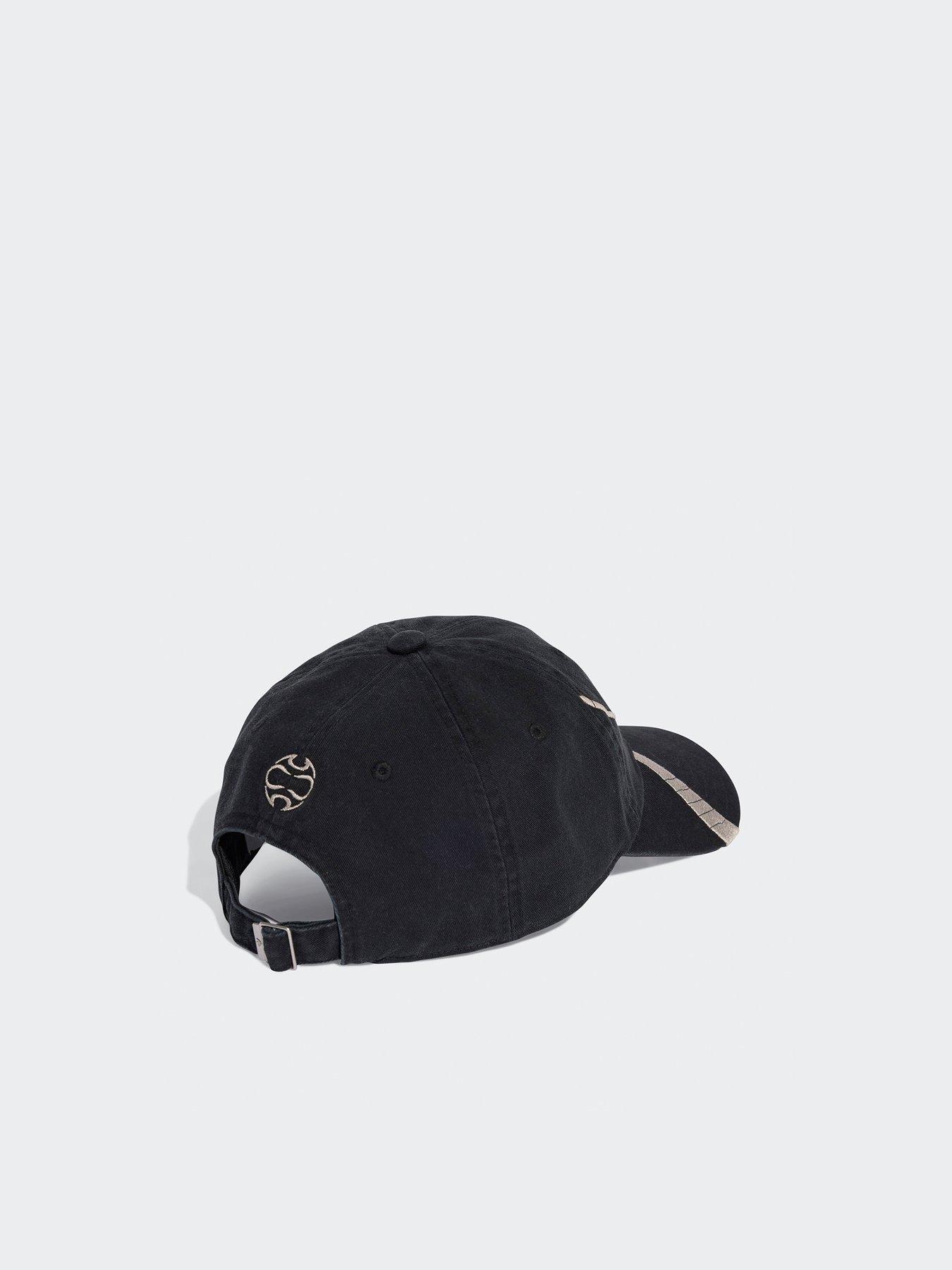 Image 2 of 4 of adidas Originals Unisex Adilenium Dad Cap - Black