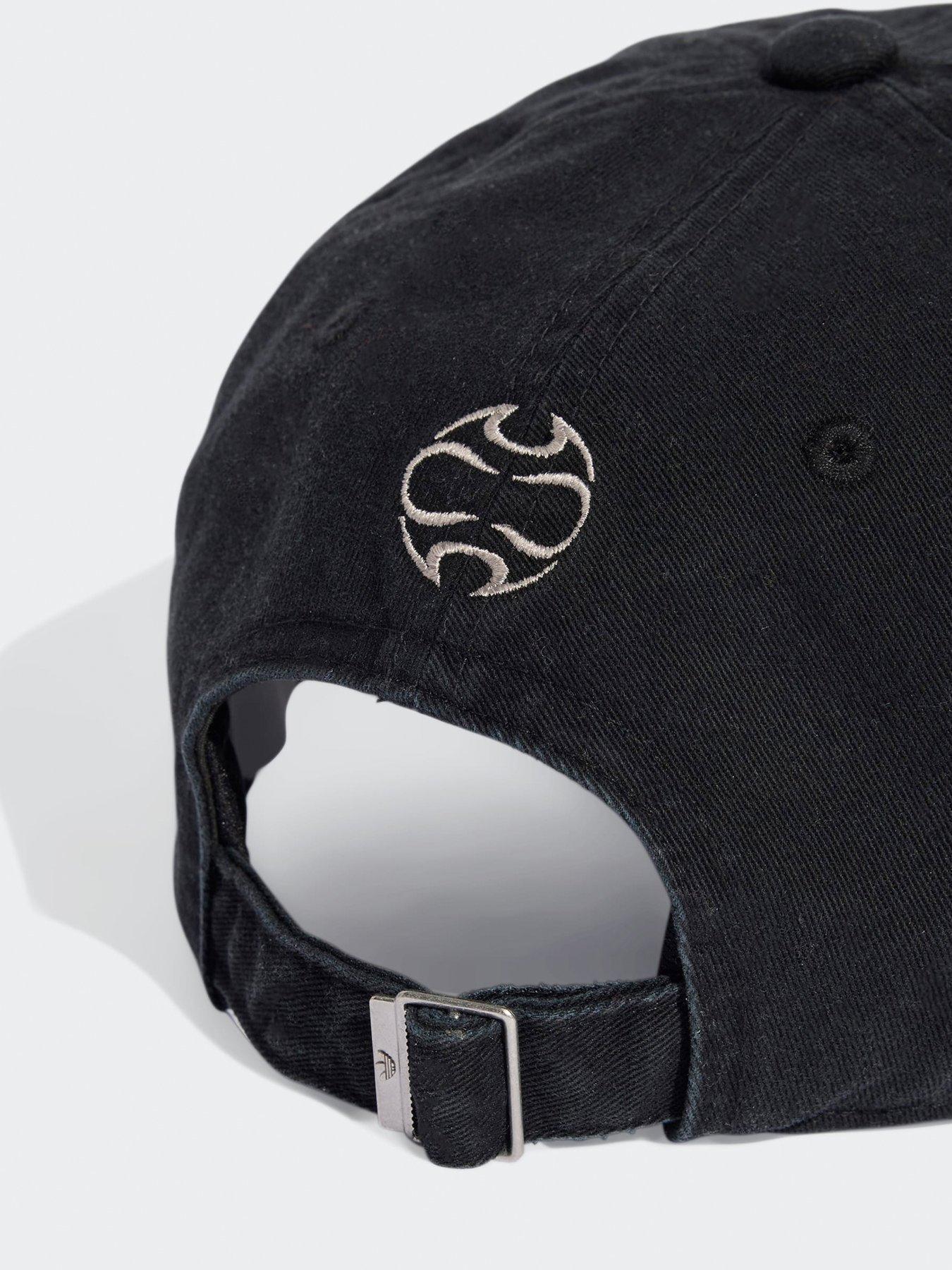 Image 4 of 4 of adidas Originals Unisex Adilenium Dad Cap - Black