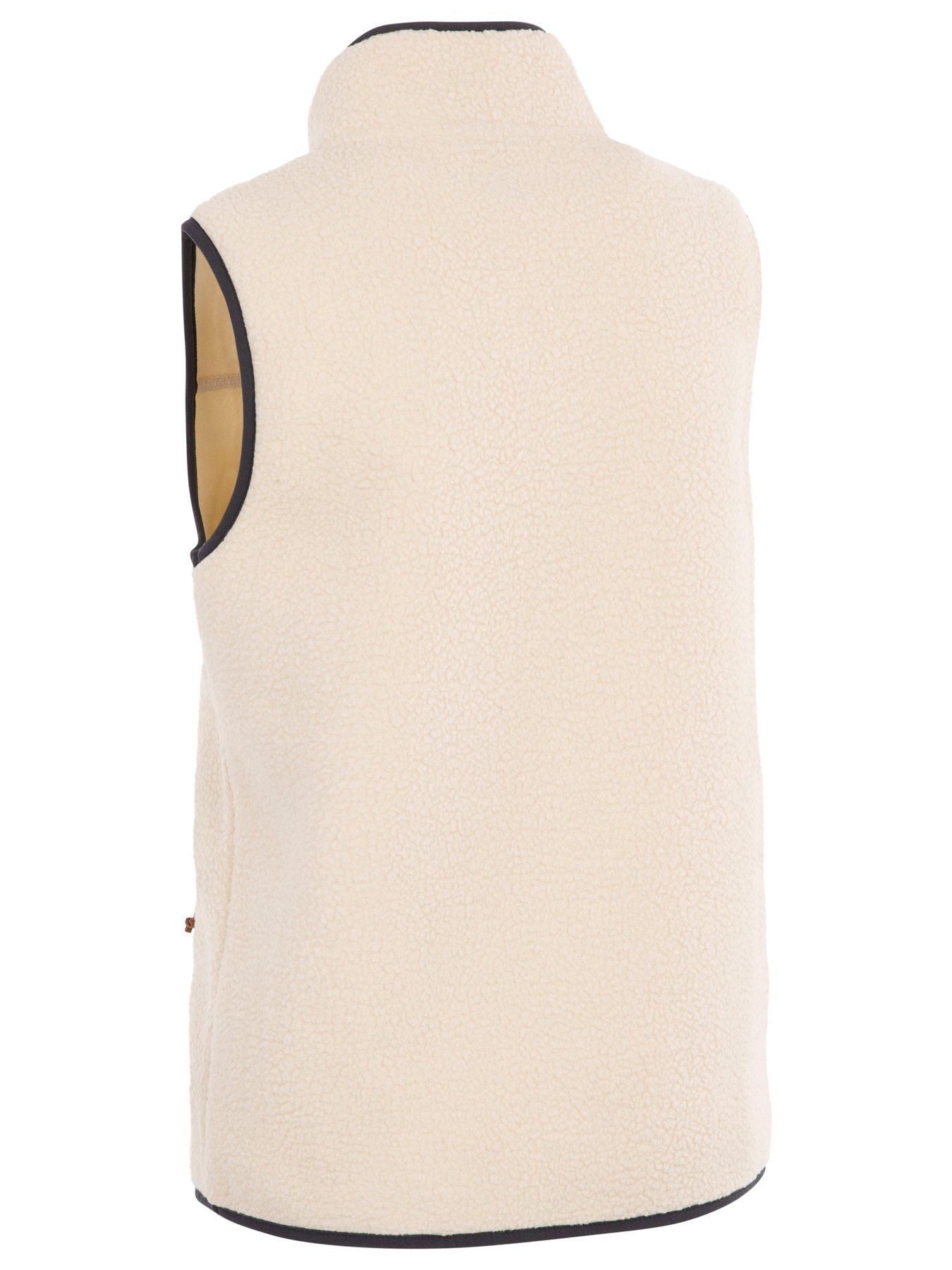  image of trespass-ladies-notion-fleece-gilet-at300--ghost-cream
