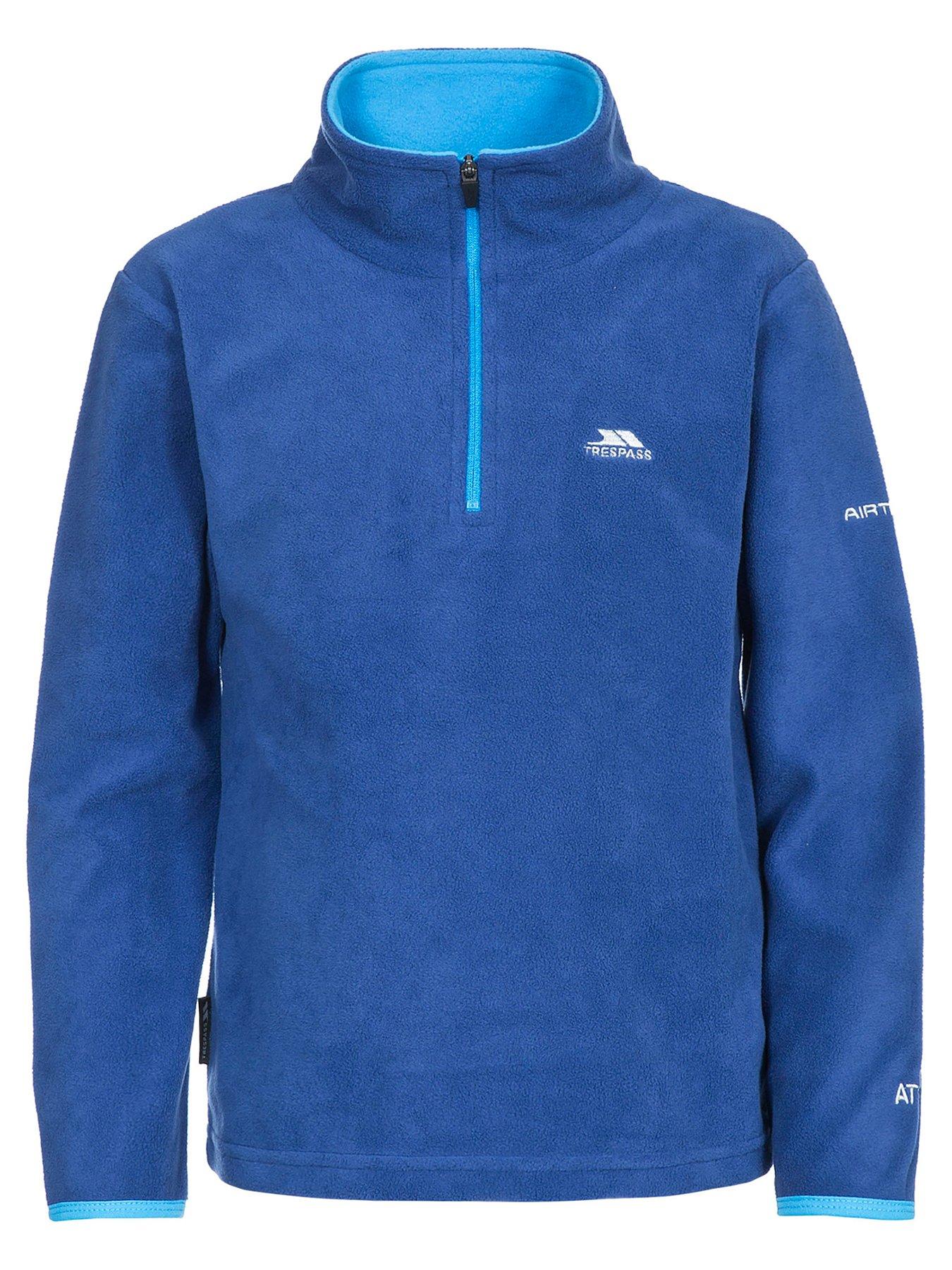  image of trespass-boys-etto-microfleece-at100-blue