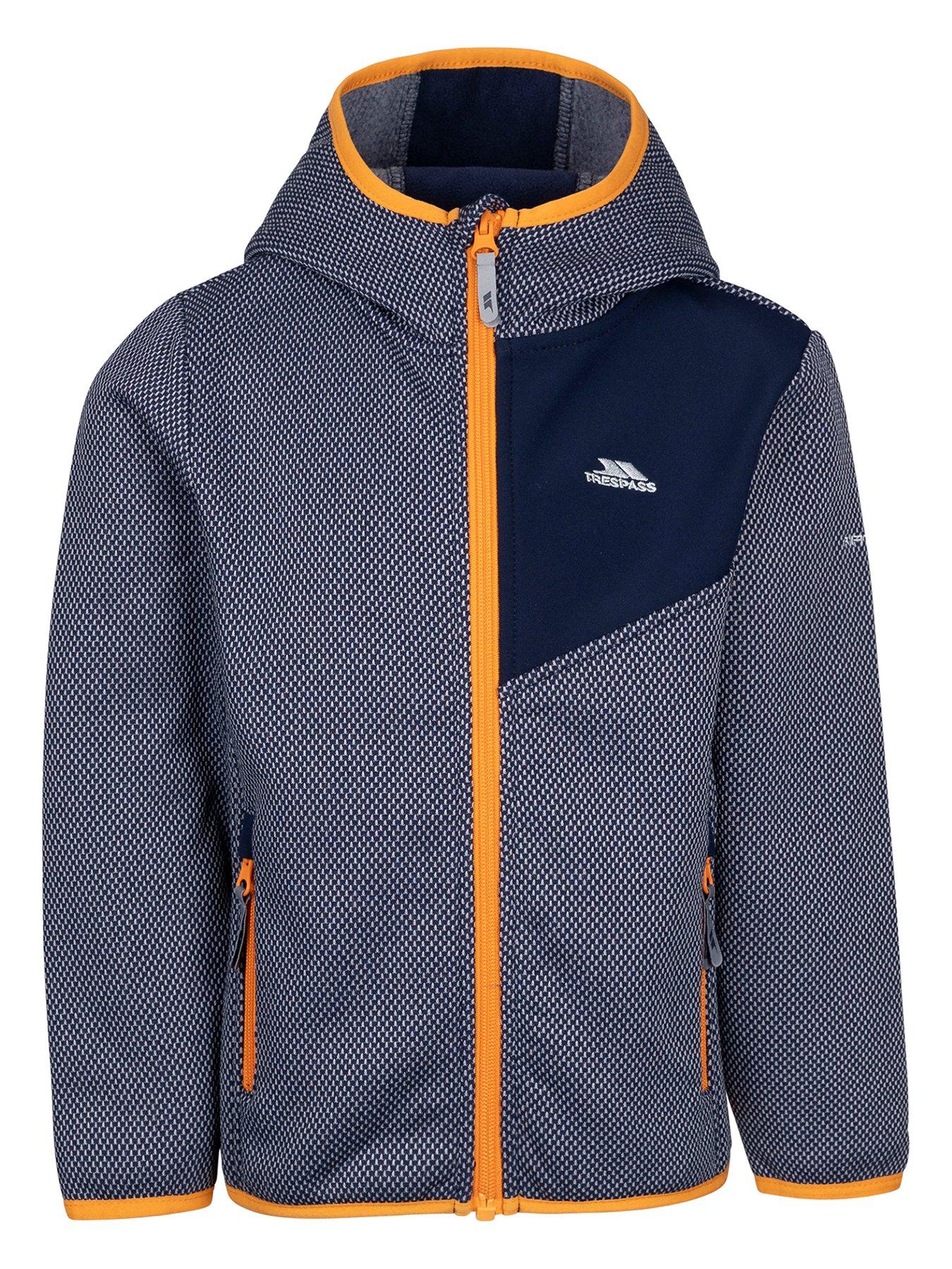 Trespass Kids Playton Unisex Fleece At-200 - Navy
