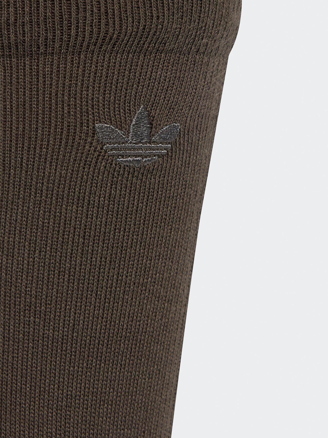 Image 3 of 4 of adidas Originals Unisex 2-Toned Crew Socks 2 Pack - Grey