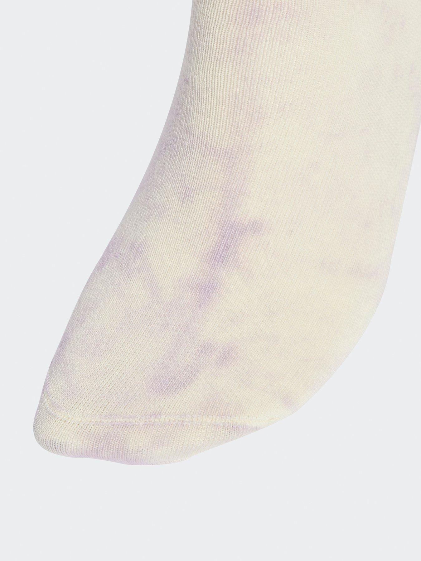 Image 4 of 4 of adidas Originals Women's Tie Dye Crew Socks 3 Pack - Multi