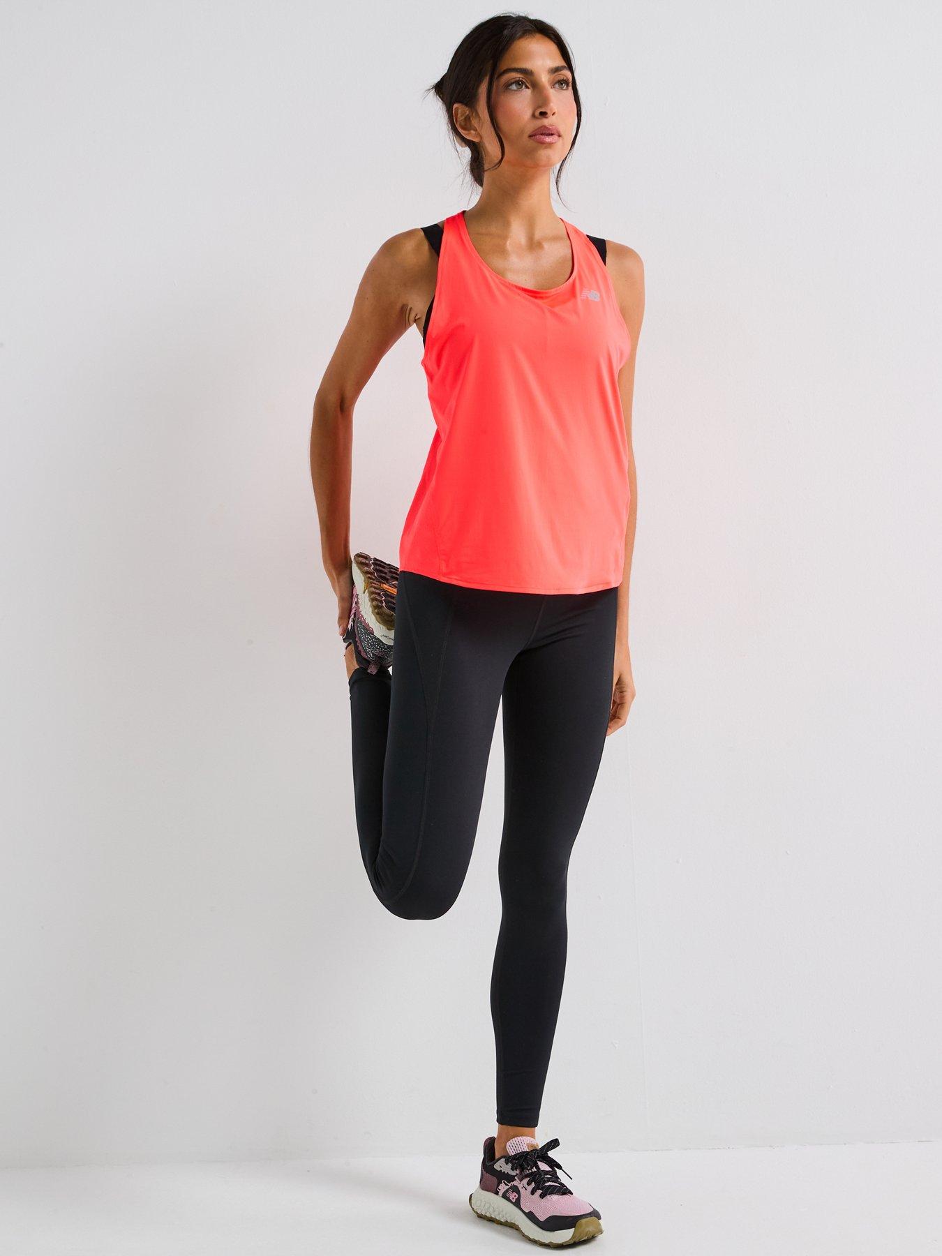 Image 3 of 6 of New Balance Womens Running Race Day Tank - Red