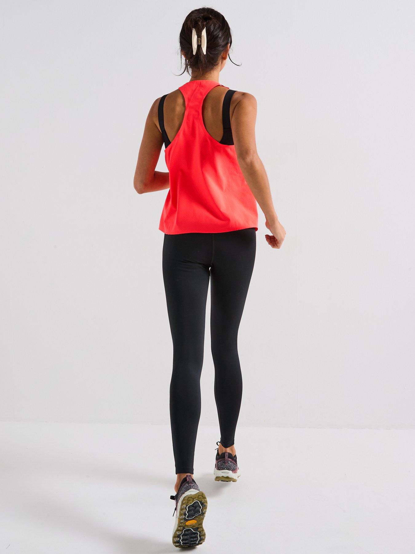Image 6 of 6 of New Balance Womens Running Race Day Tank - Red