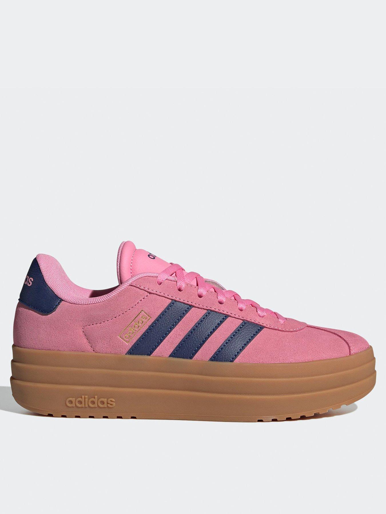 Image 2 of 7 of adidas Sportswear Women's Vl Court Bold Trainers - Pink