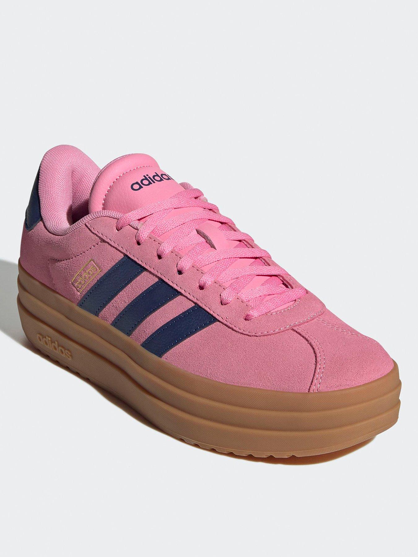 Image 3 of 7 of adidas Sportswear Women's Vl Court Bold Trainers - Pink