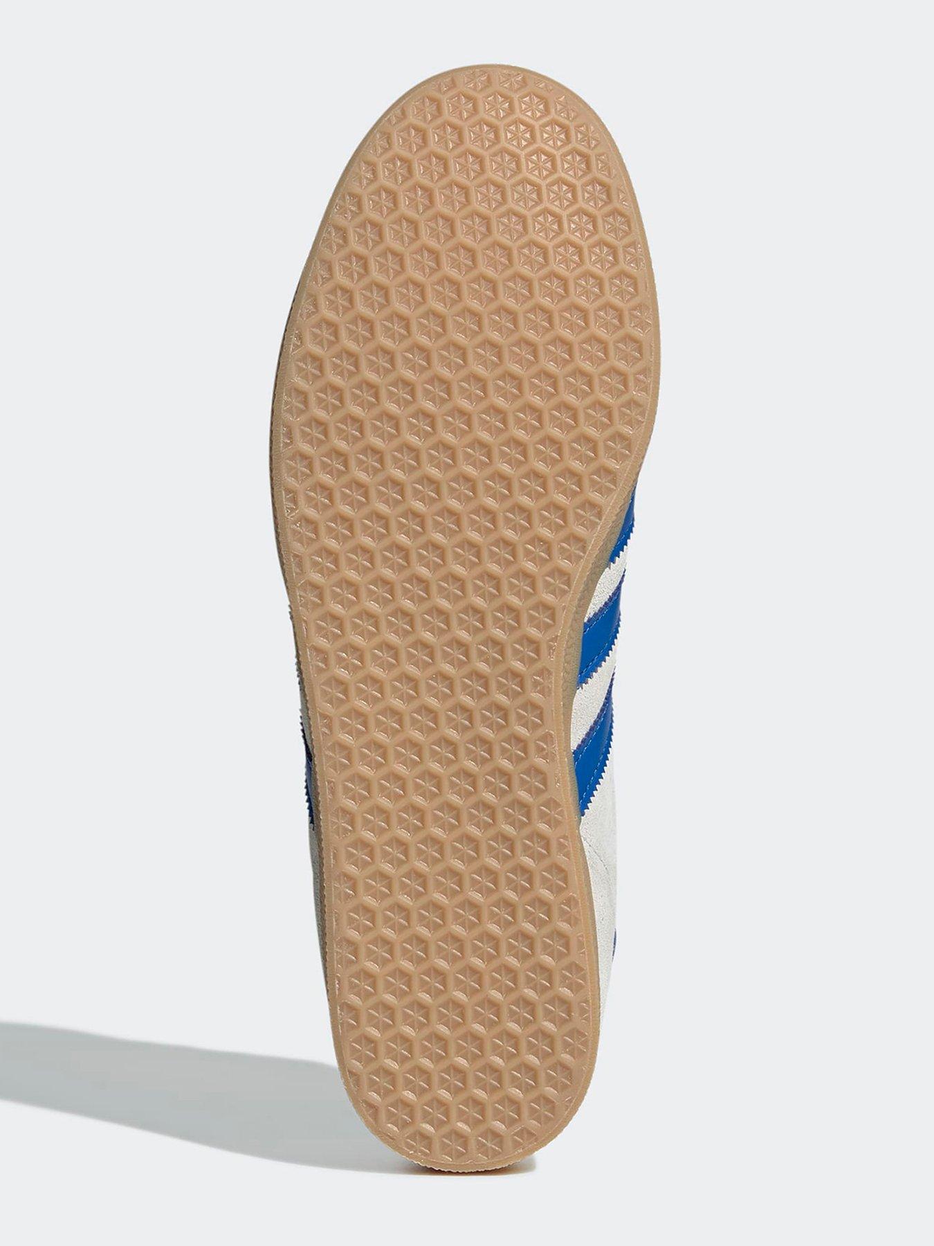  image of adidas-originals-mens-gazelle-trainers-beige