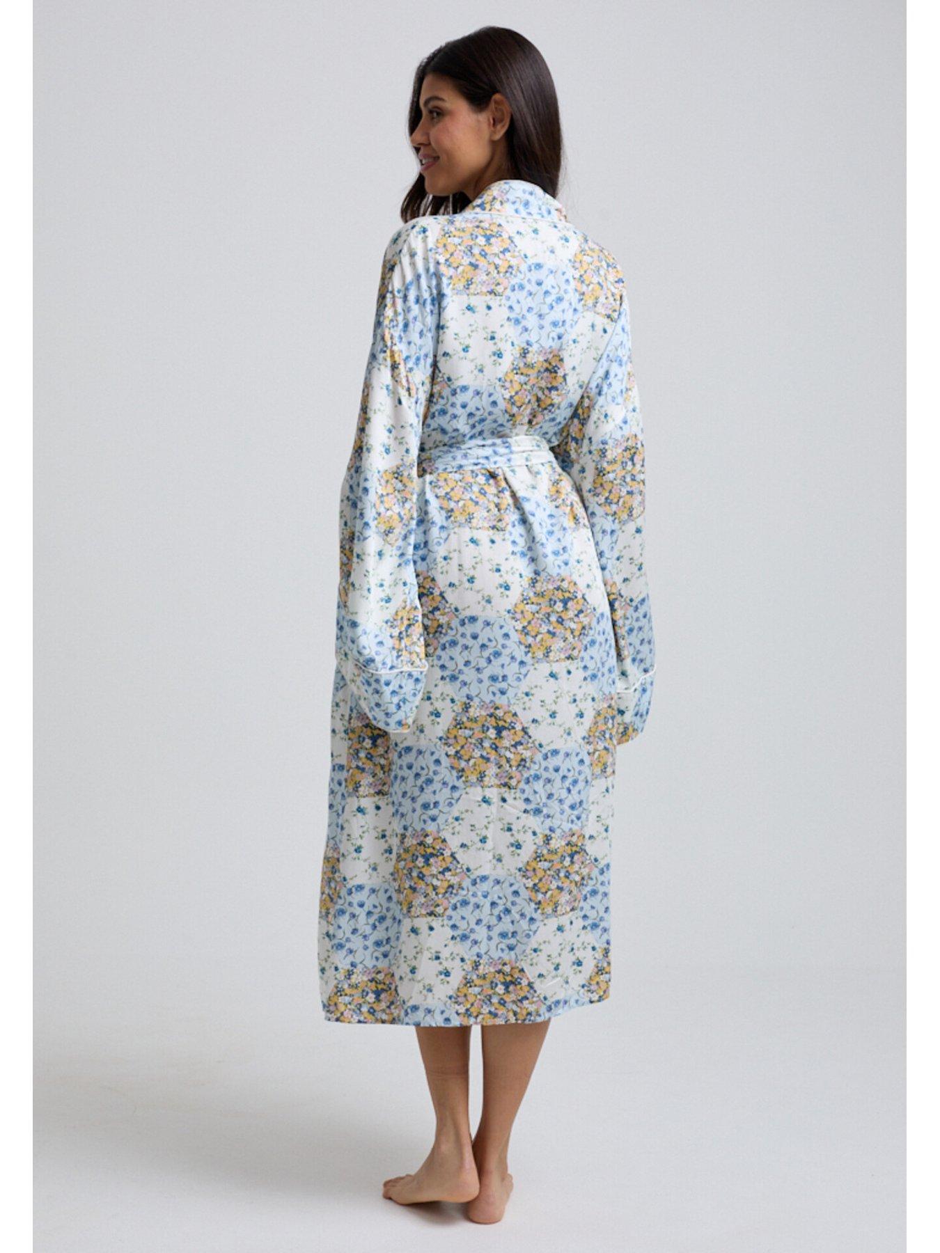  image of lily-lionel-corina-summer-patchwork-print-robe-ecru-multi
