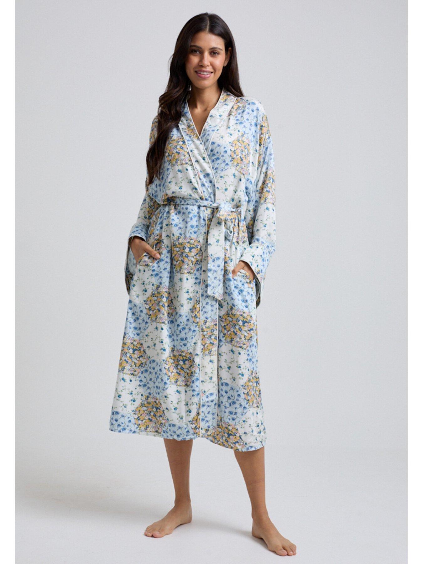  image of lily-lionel-corina-summer-patchwork-print-robe-ecru-multi
