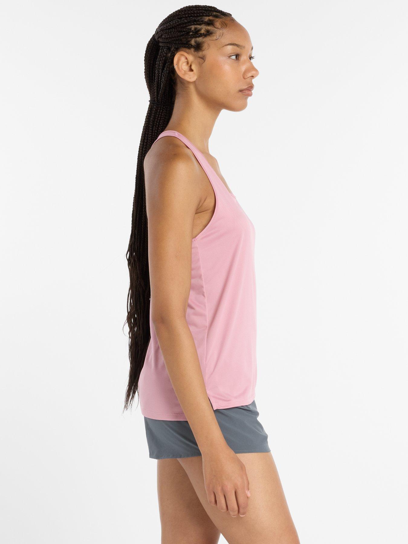 Image 3 of 6 of New Balance Womens Running Essential Tank - Pink