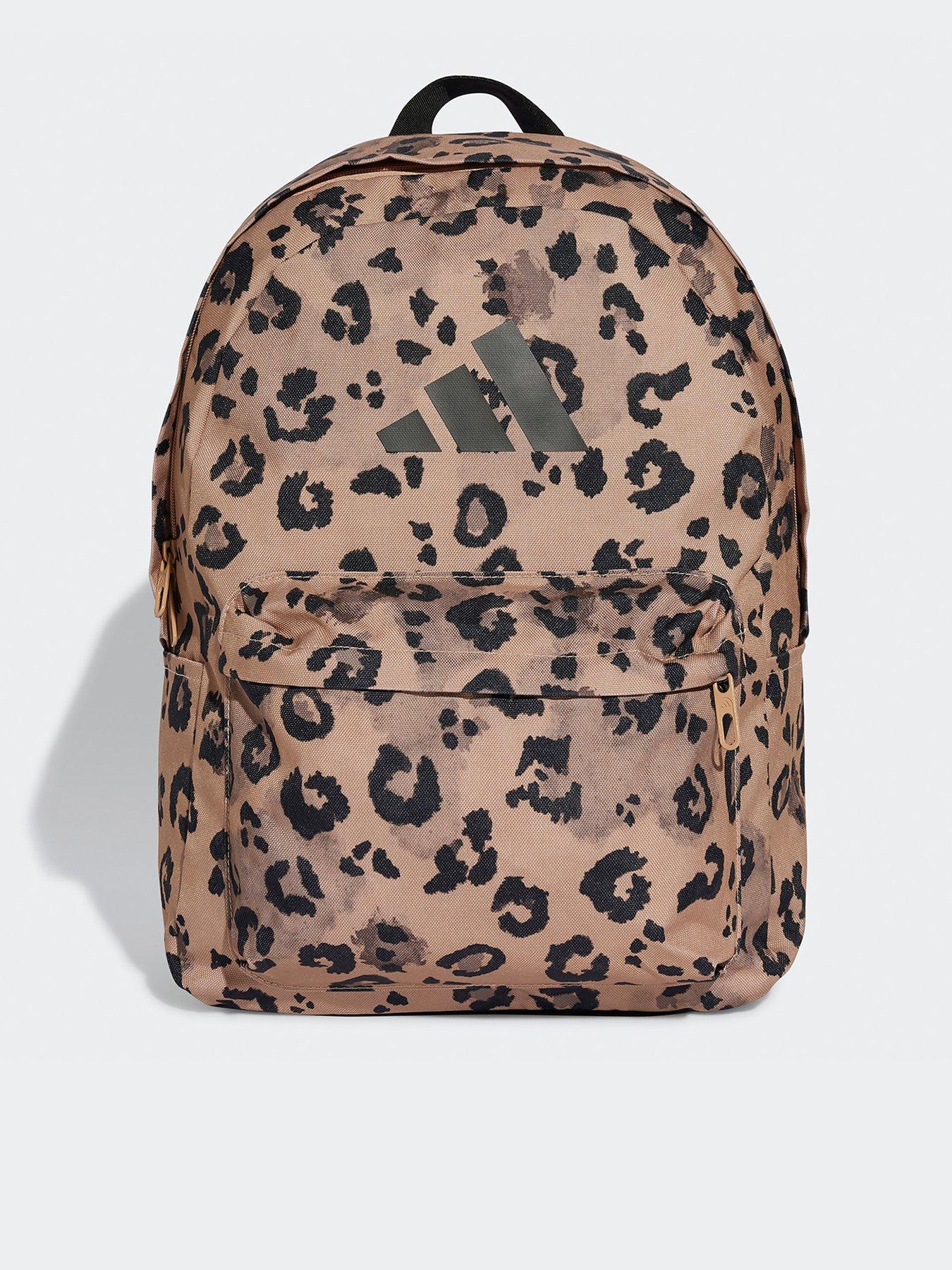 undefined Women's Leopard Backpack - Brown/Black