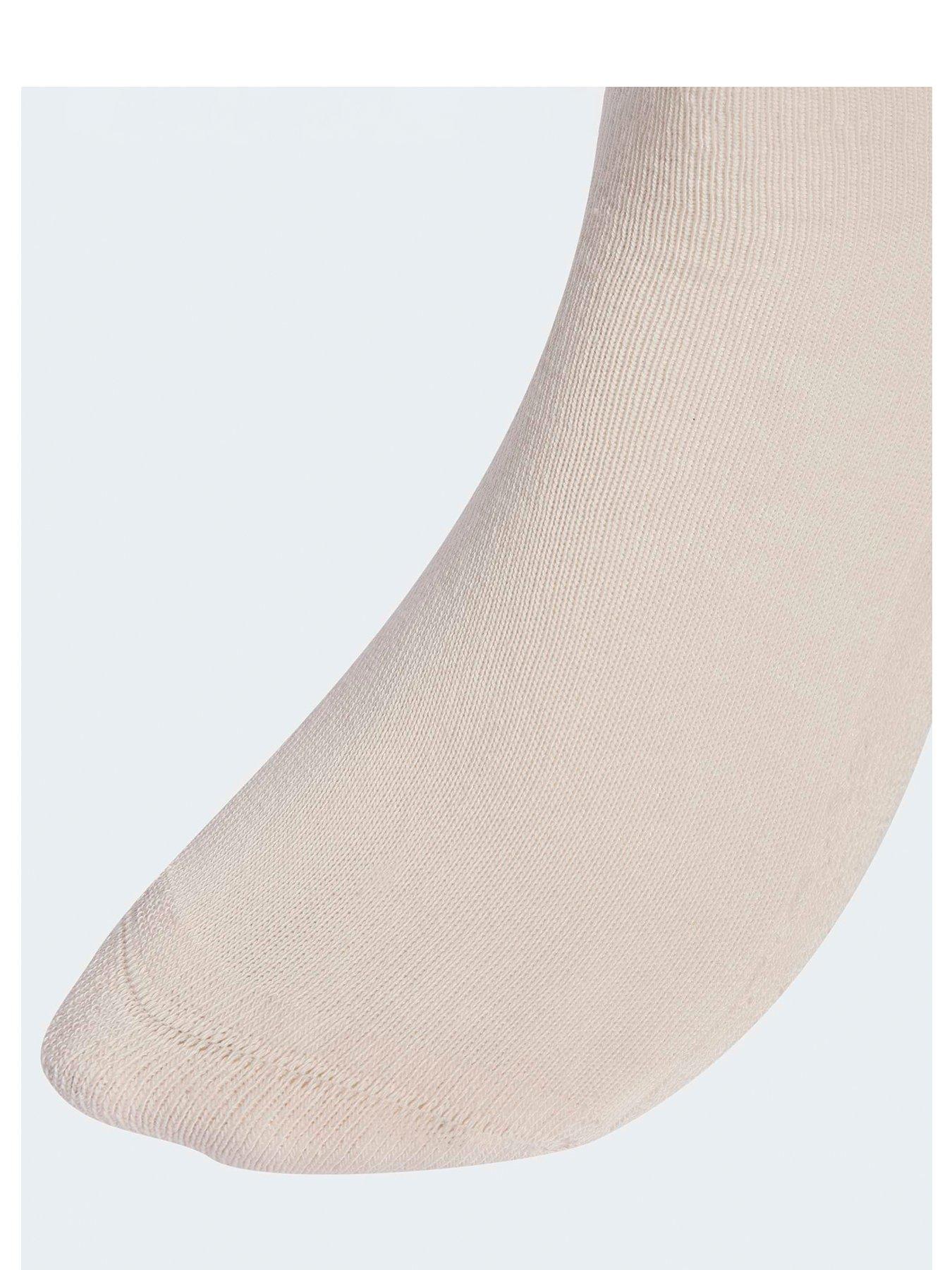 Image 3 of 4 of adidas Originals Womens Crew Socks 6 Pack - Cream/white