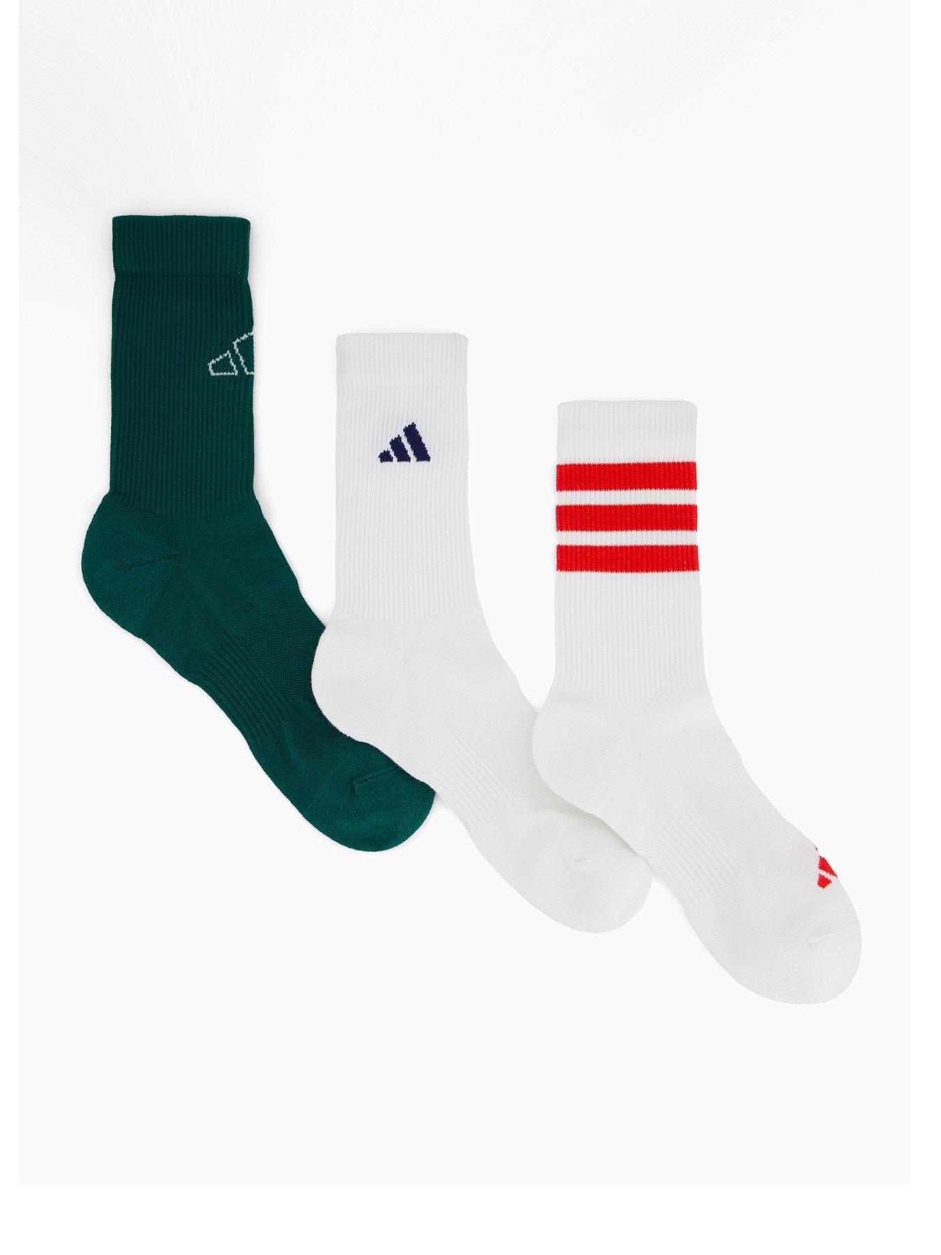 undefined Unisex Logo Socks 3 Pack - Multi