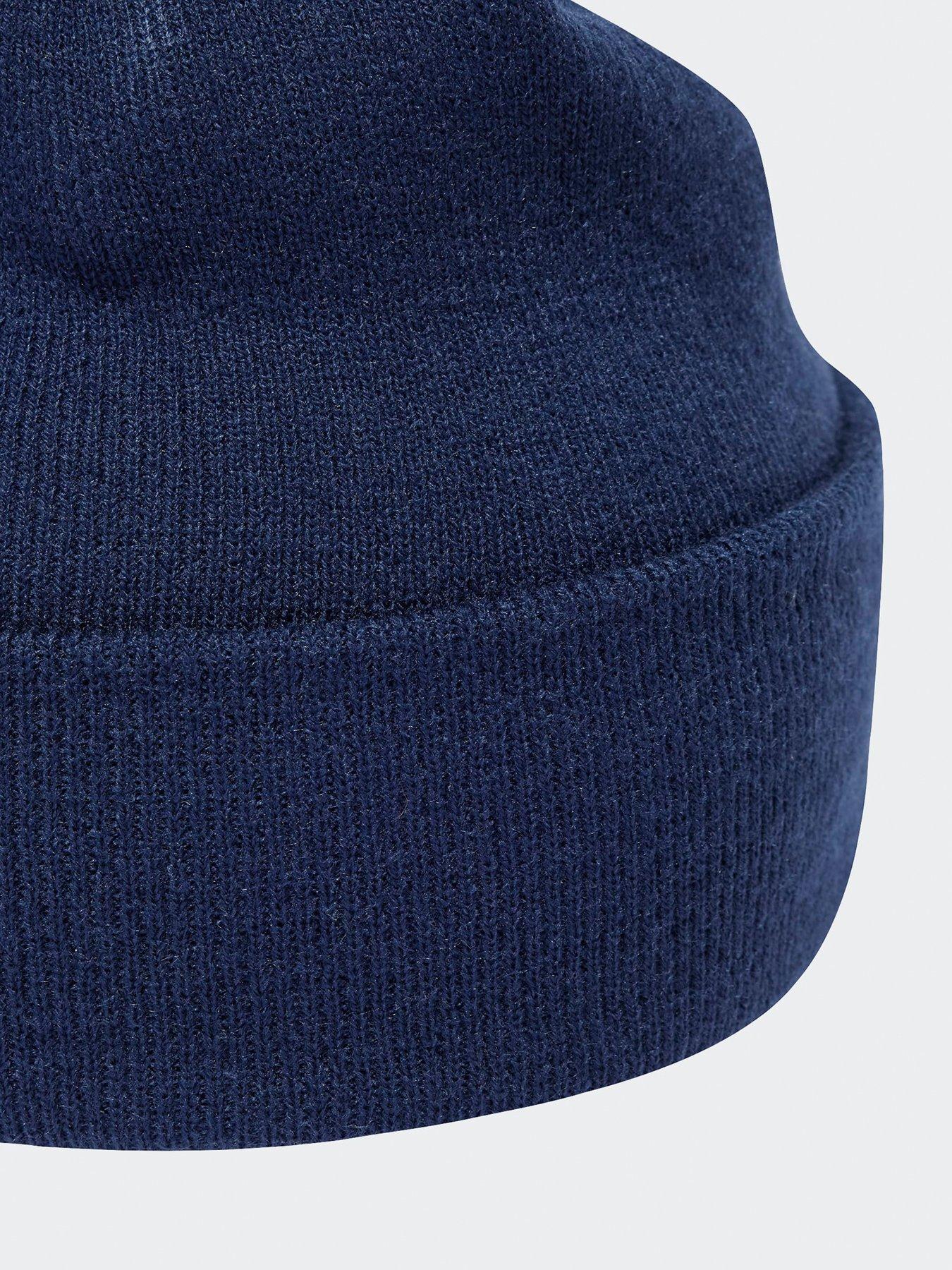 Image 4 of 4 of adidas Originals Unisex Adicolor Cuff Beanie - Blue