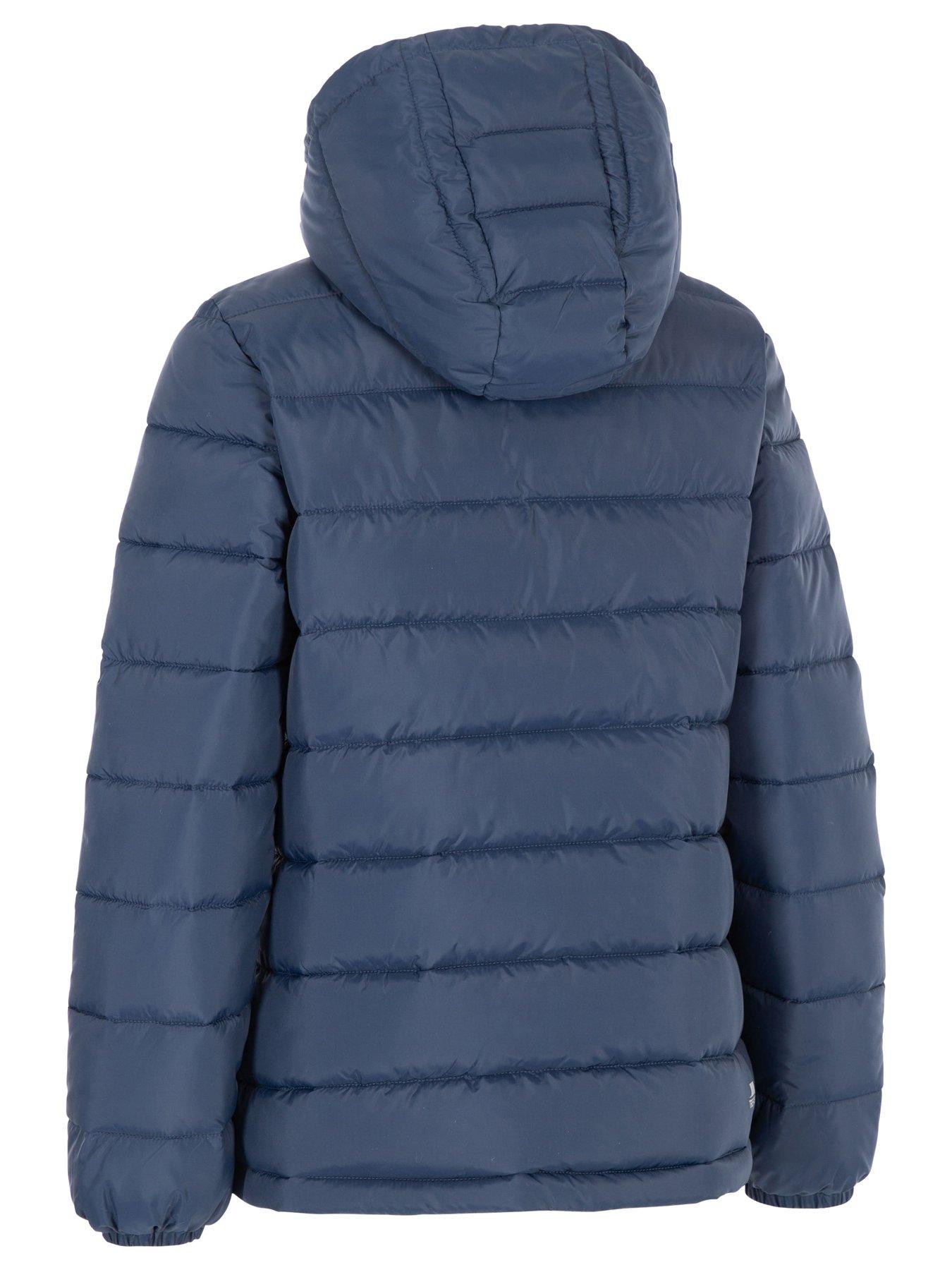  image of trespass-ladies-elegant-padded-jacket-navy