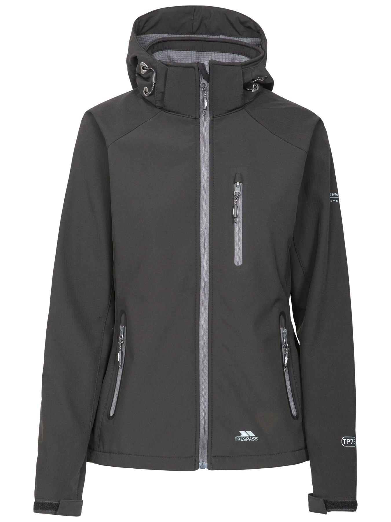 Trespass Ladies Bela Softshell Jacket Tp75 - Black